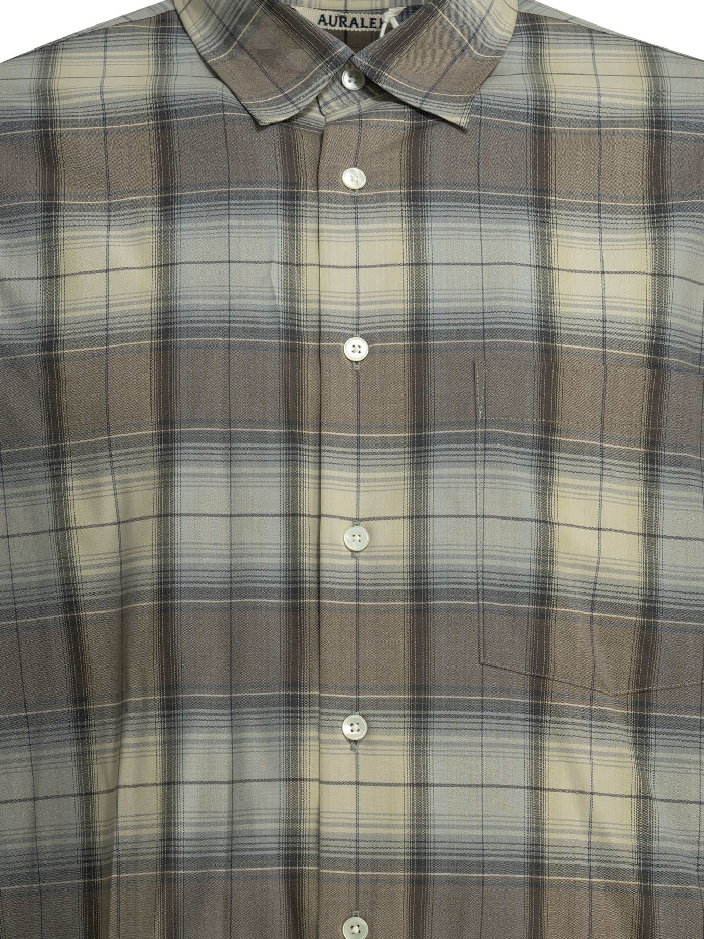 Auralee Auralee Casual Wool Shirt tag size 4 Men - USA Duties Paid Size US XL / EU 56 / 4 - 3 Thumbnail