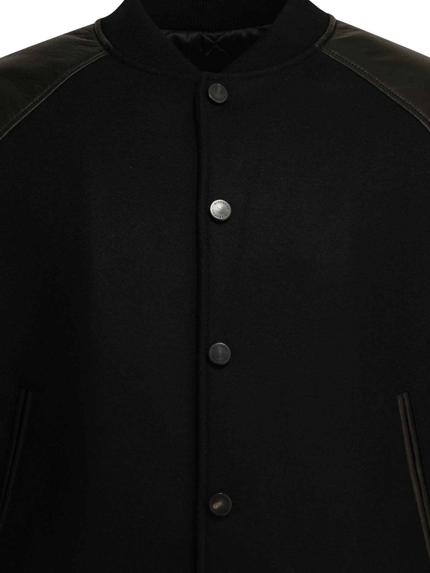 Givenchy Givenchy Wool Bomber Jacket With Reverse Logo tag size 52 Men - USA Duties Paid Size US L / EU 52-54 / 3 - 3 Thumbnail