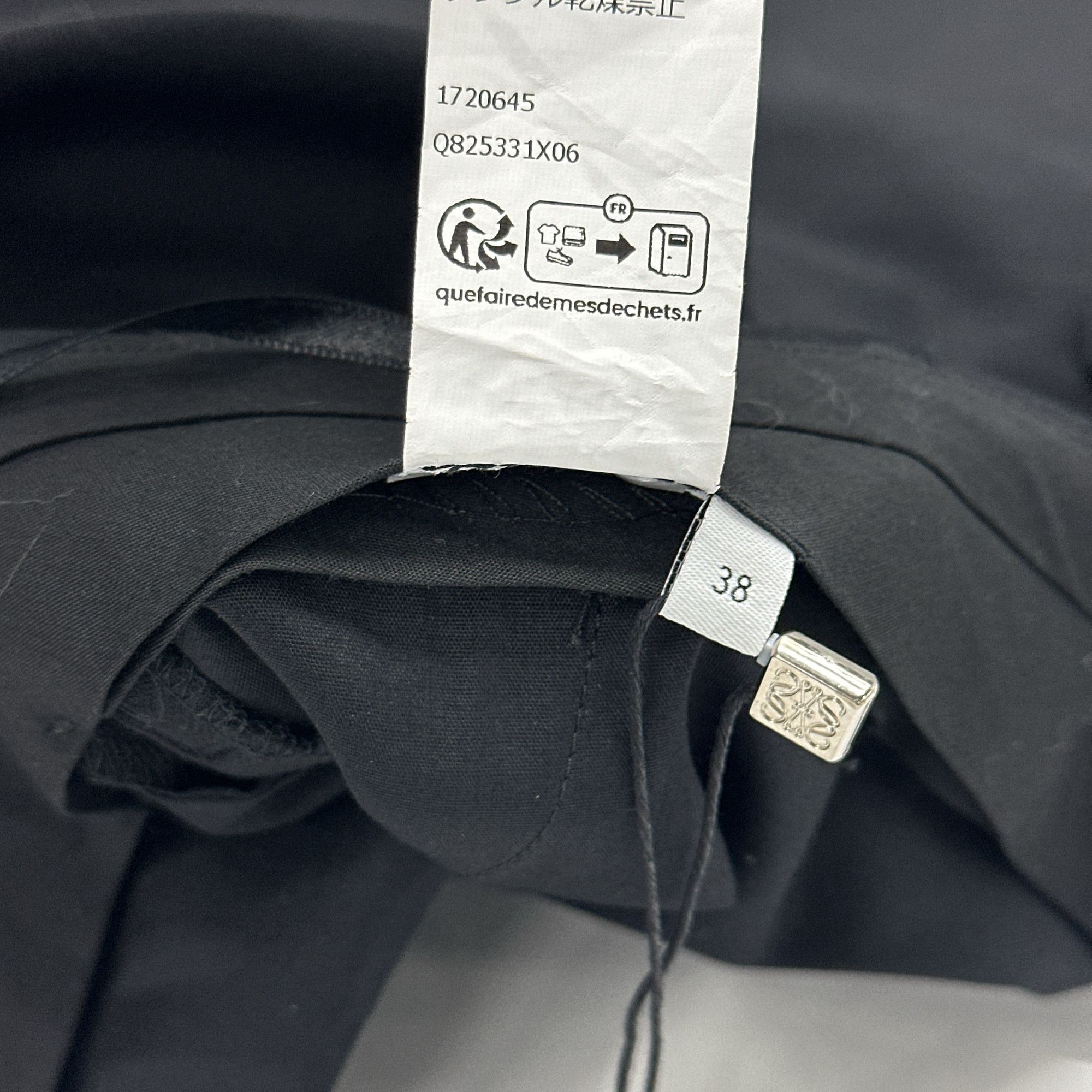Loewe Loewe Black Wool Trousers Size 38 Size 26" / US 2 / IT 38 - 4 Thumbnail