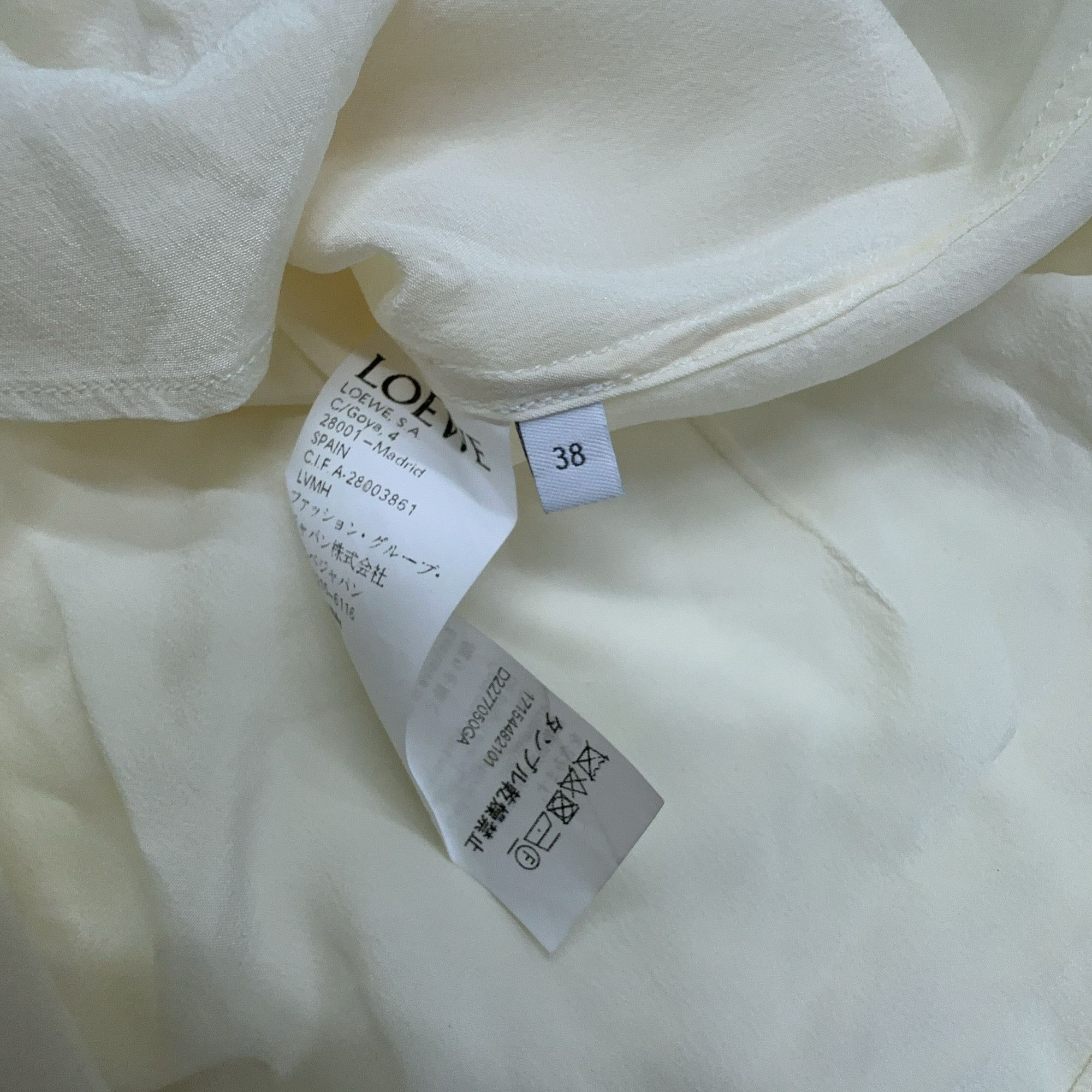 Loewe Loewe Patch Pocket Button Up Shirt Size 38 Size S / US 4 / IT 40 - 3 Thumbnail