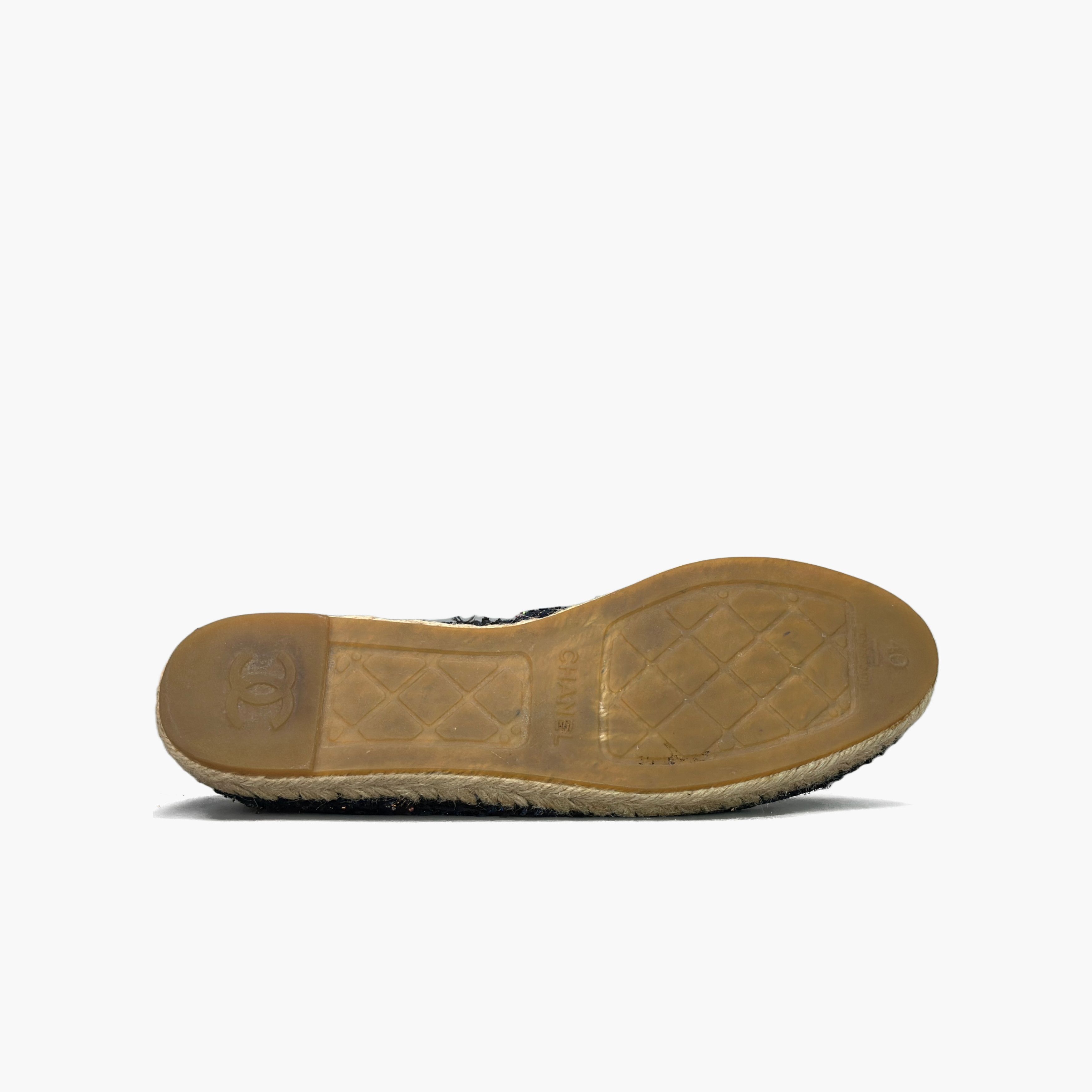 Chanel Chanel Tweed CC Logo Espadrilles Size 40 Size US 10 / IT 40 - 7 Thumbnail