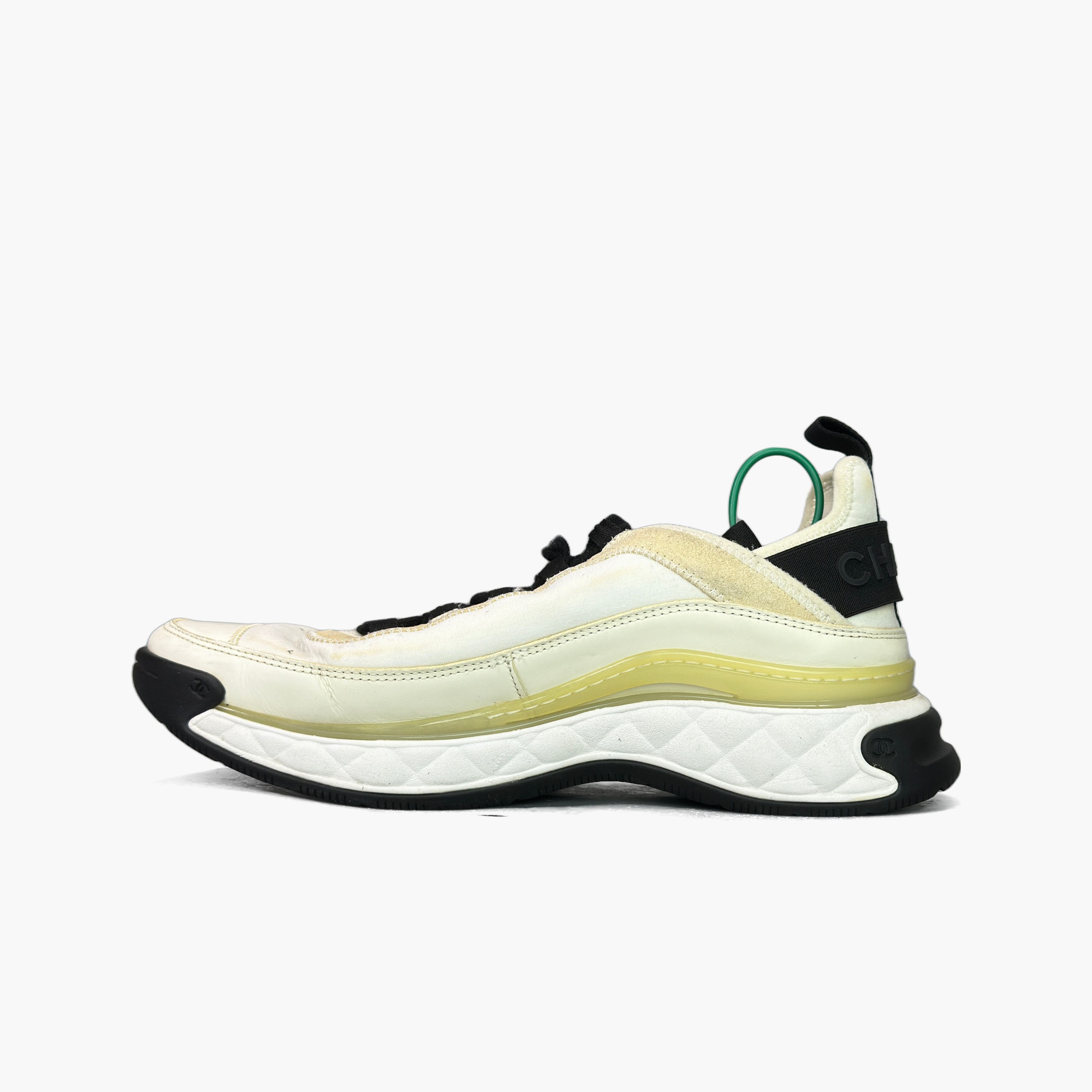Chanel CHANEL CC Logo Low-Top Sneakers Size 41 Size US 11 / IT 41 - 3 Thumbnail