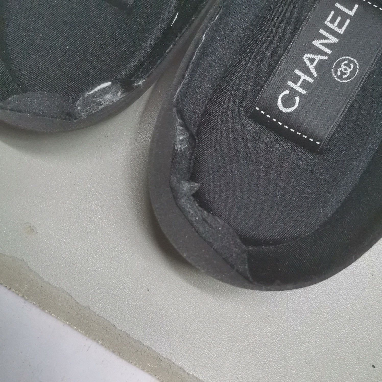 Chanel Chanel Black Low-Top Sneakers Size 42 Size US 12 / IT 42 - 11 Thumbnail