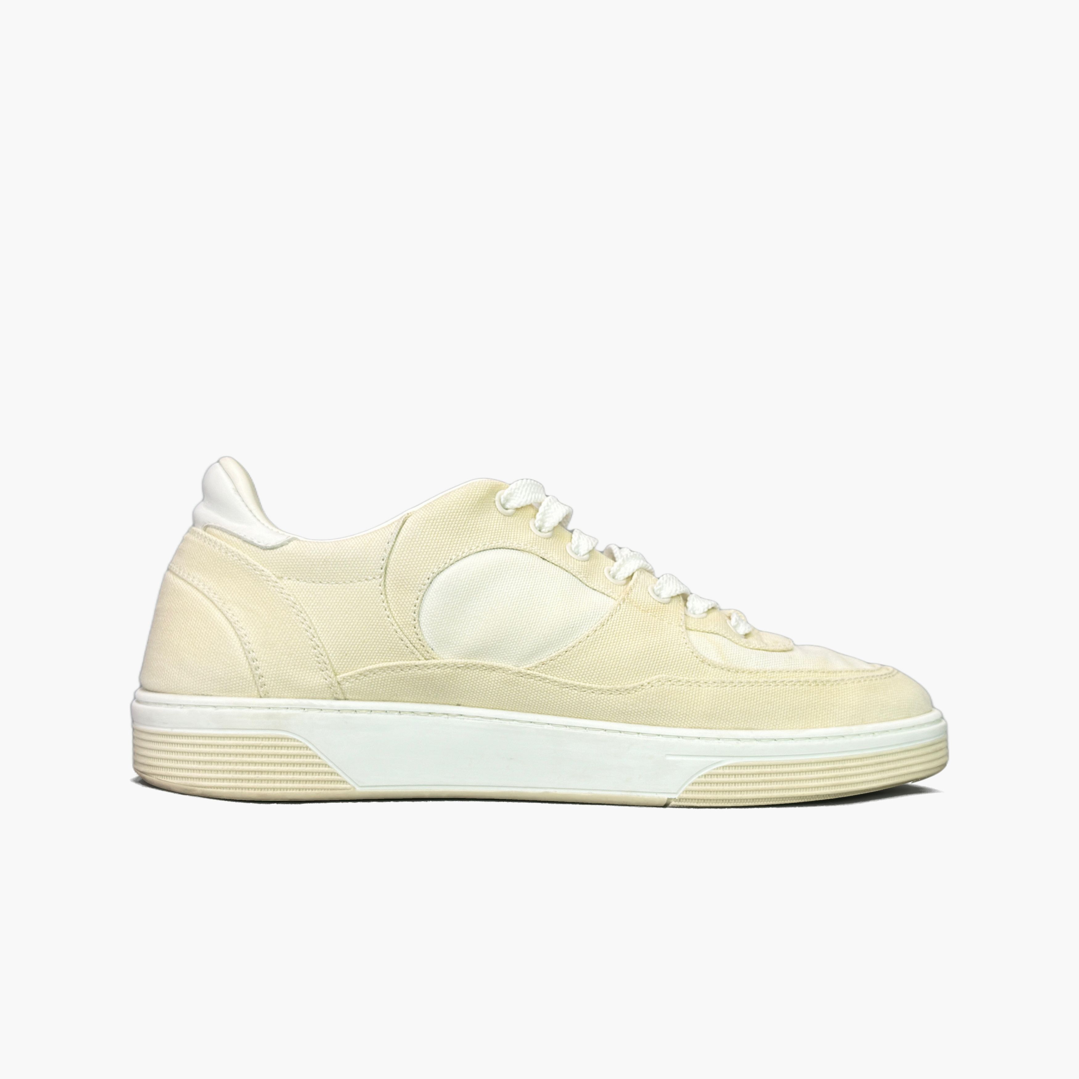 Chanel CHANEL Canvas CC Low-Top Sneakers US 10 Size US 10 / EU 43 - 2 Thumbnail
