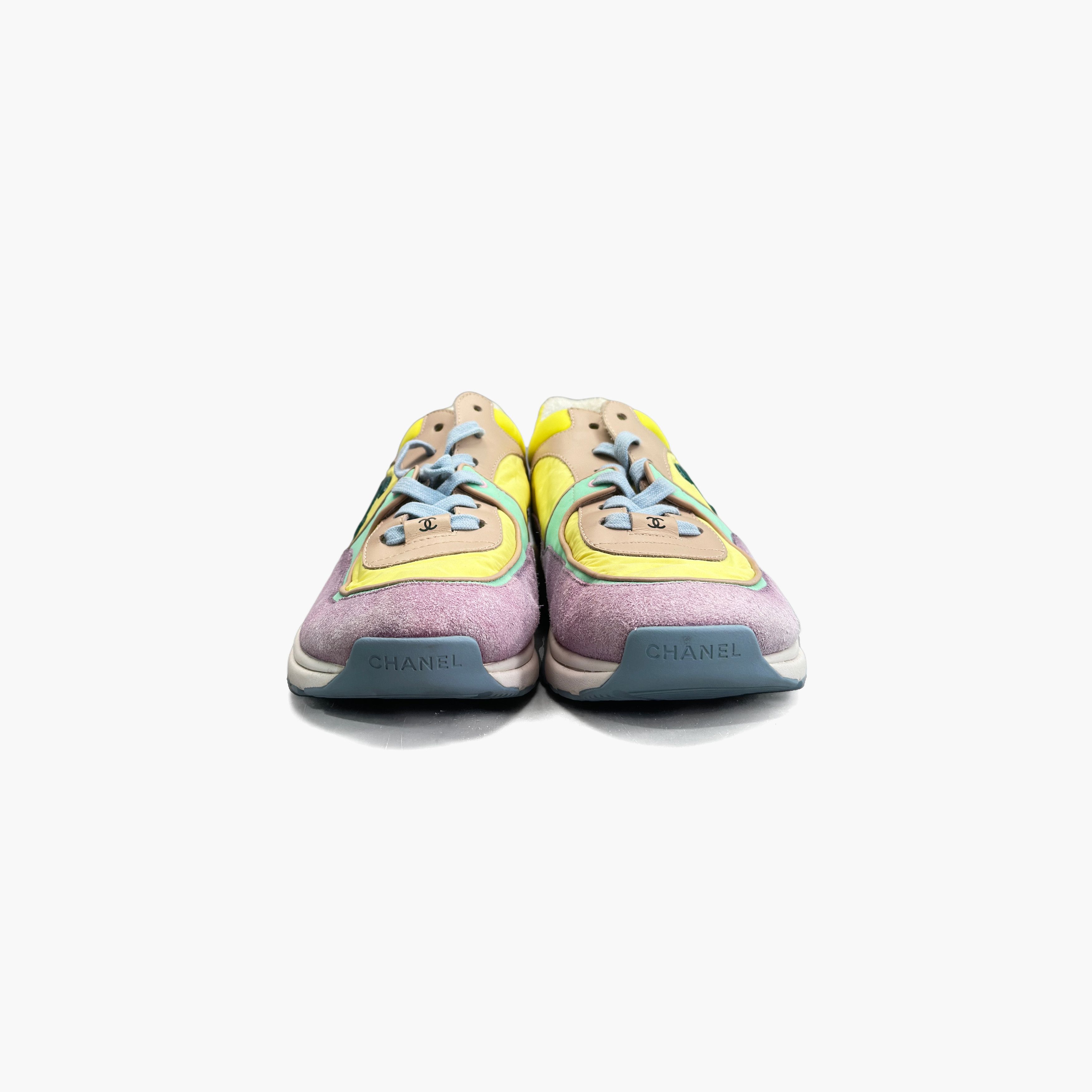 Chanel Chanel Multicolor Suede Sneakers Size 42 Size US 12 / IT 42 - 5 Thumbnail