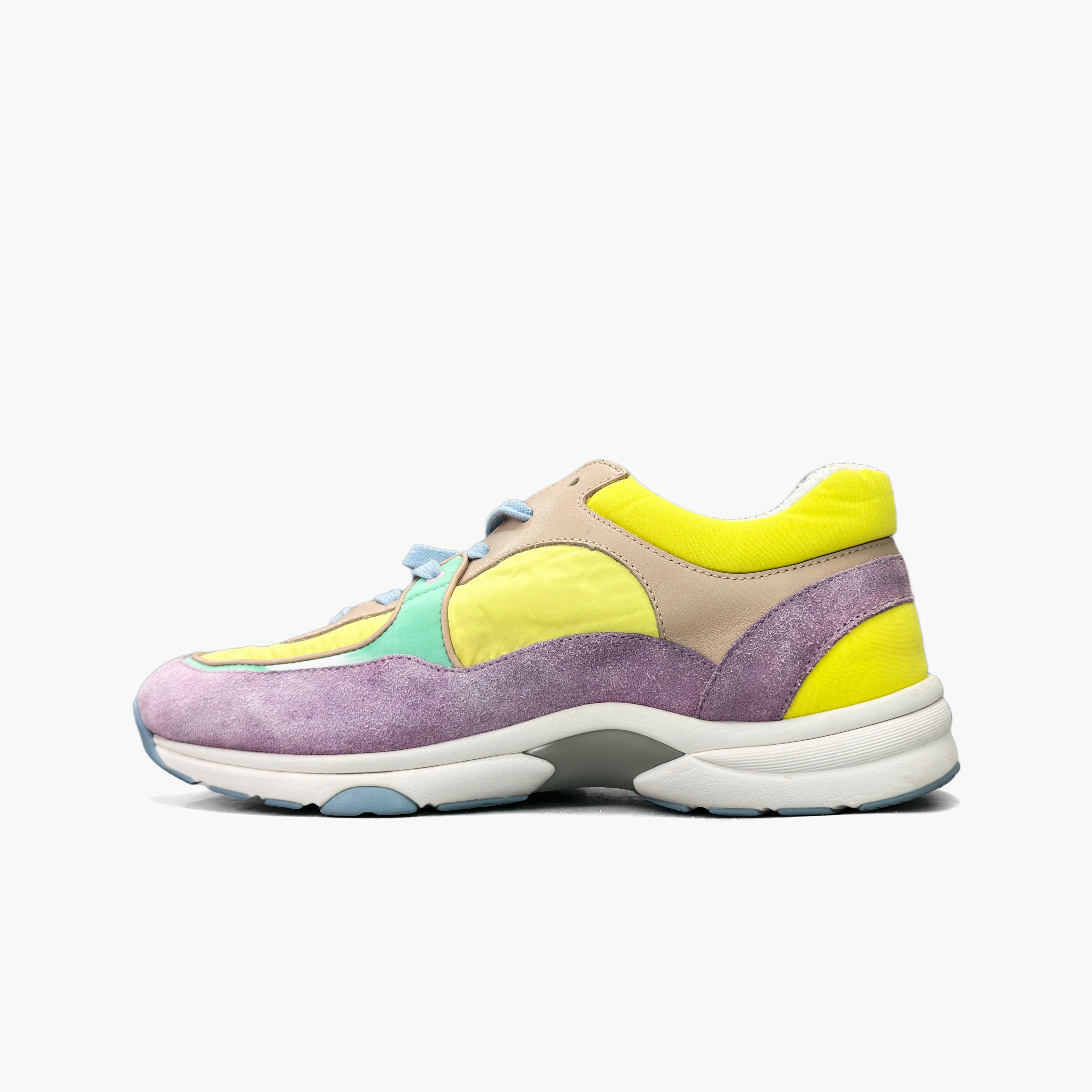 Chanel Chanel Multicolor Suede Sneakers Size 42 Size US 12 / IT 42 - 3 Thumbnail