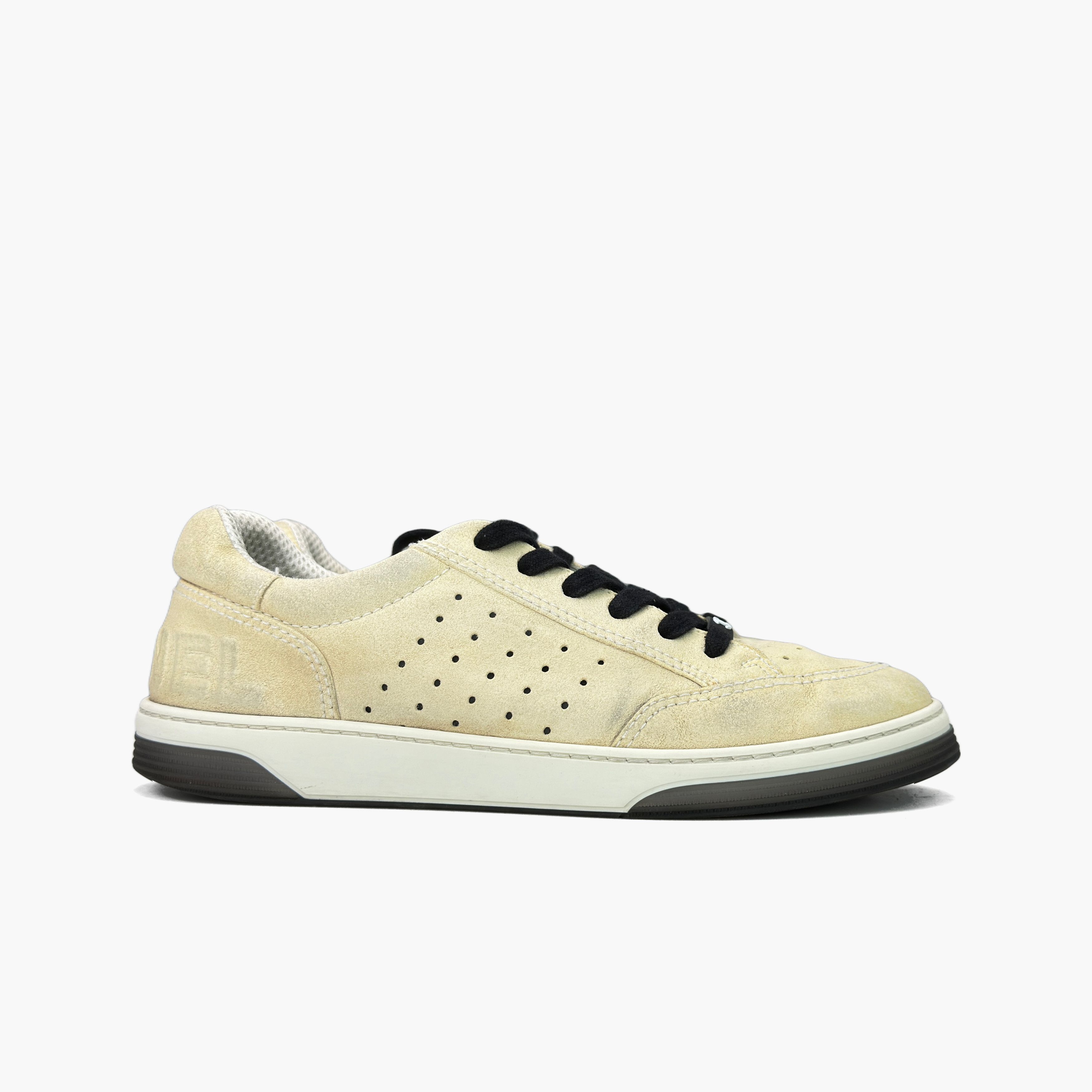 Chanel Chanel Suede Low-Top Sneakers Size 41 Size US 11 / IT 41 - 4 Thumbnail