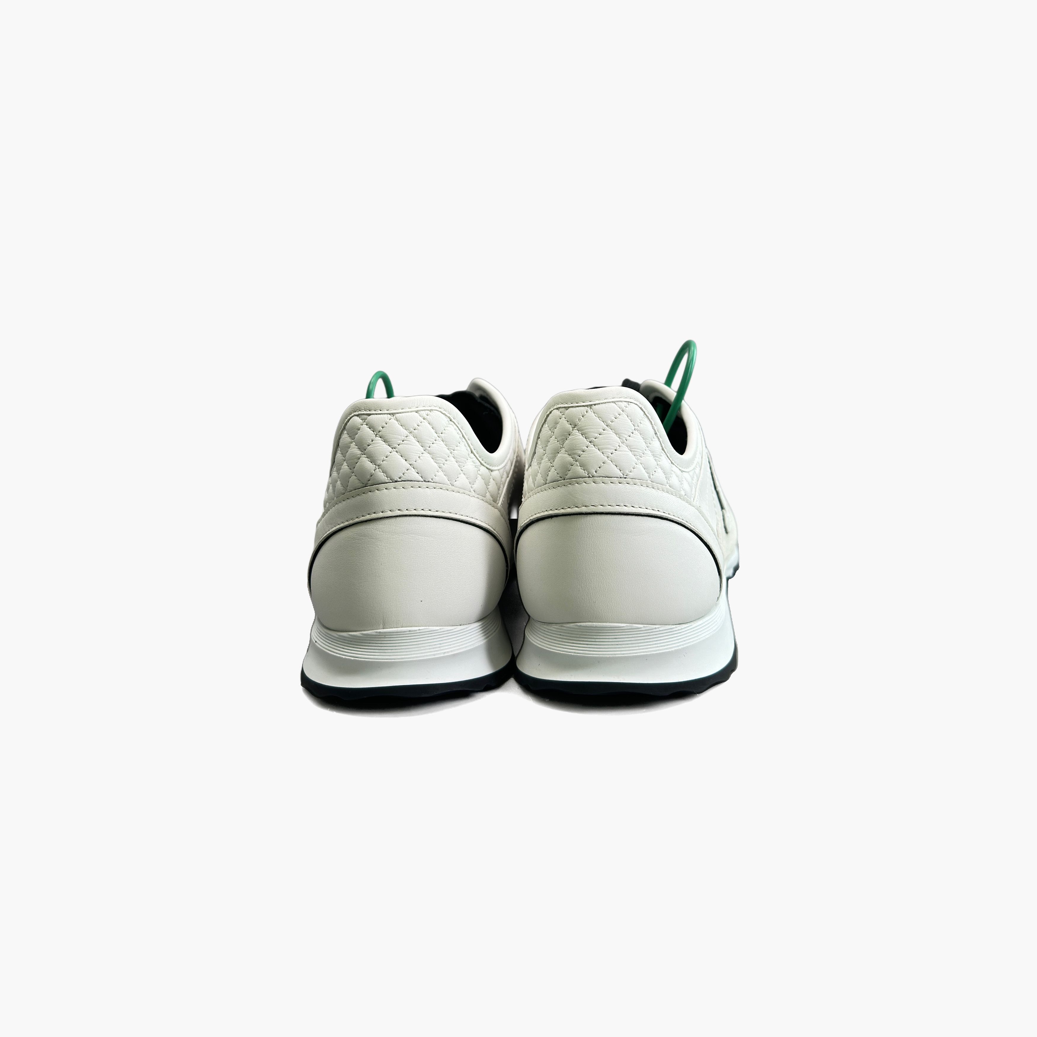 Chanel Chanel White Leather CC Low-Top Sneakers Size 40 Size US 10 / IT 40 - 6 Thumbnail