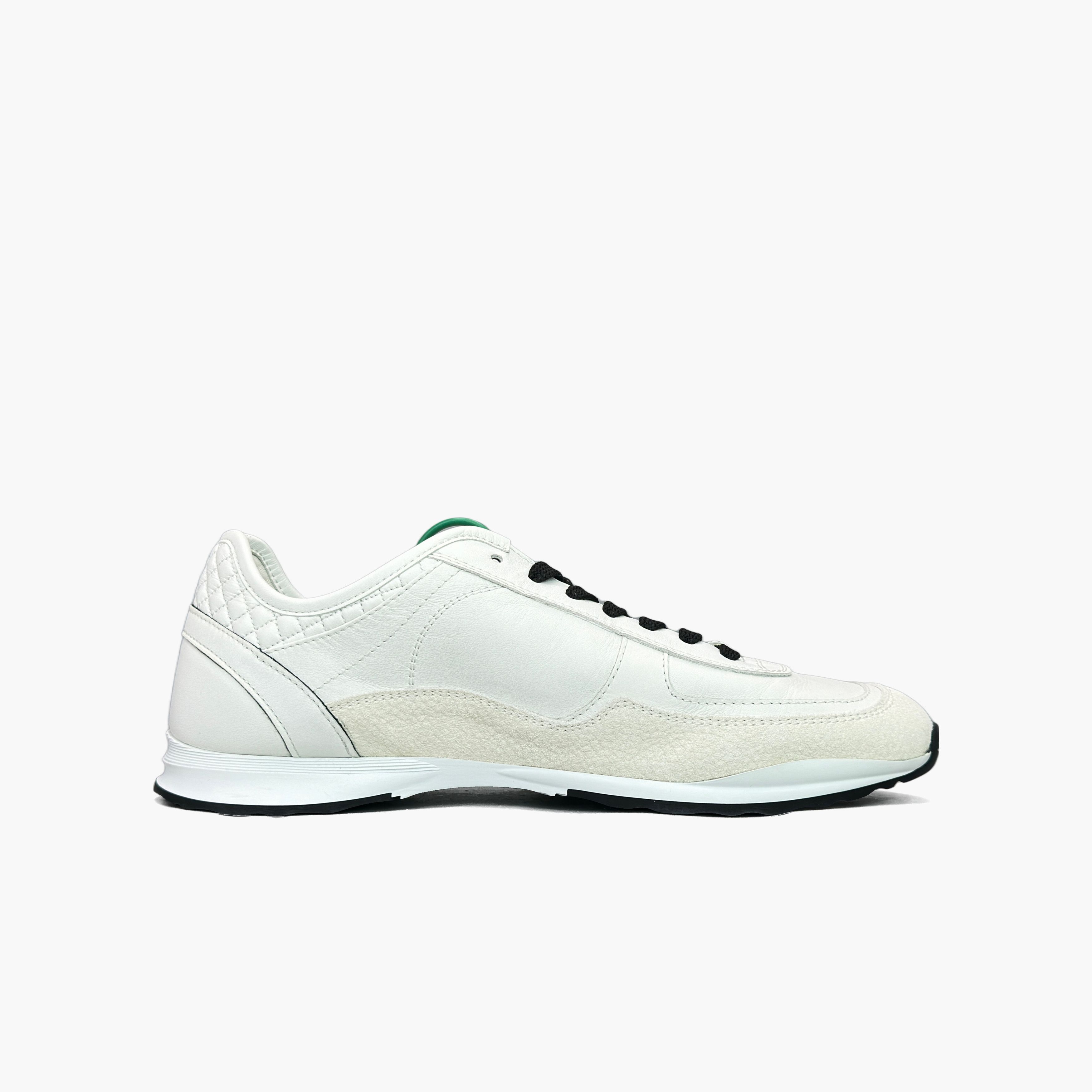 Chanel Chanel White Leather CC Low-Top Sneakers Size 40 Size US 10 / IT 40 - 2 Thumbnail