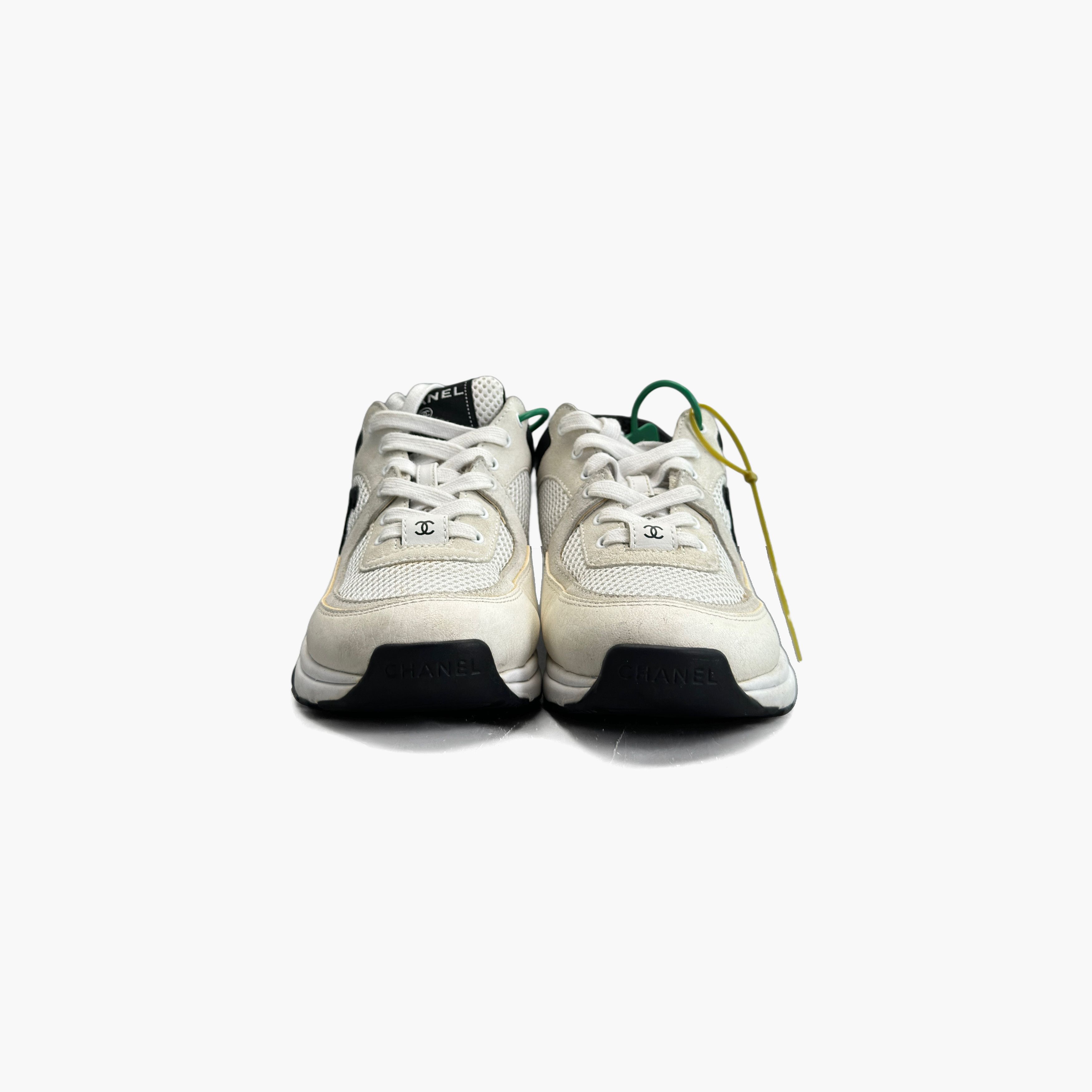 Chanel Chanel Cc Logo Mesh Low-Top Sneakers Size 37 Size US 7 / IT 37 - 5 Thumbnail