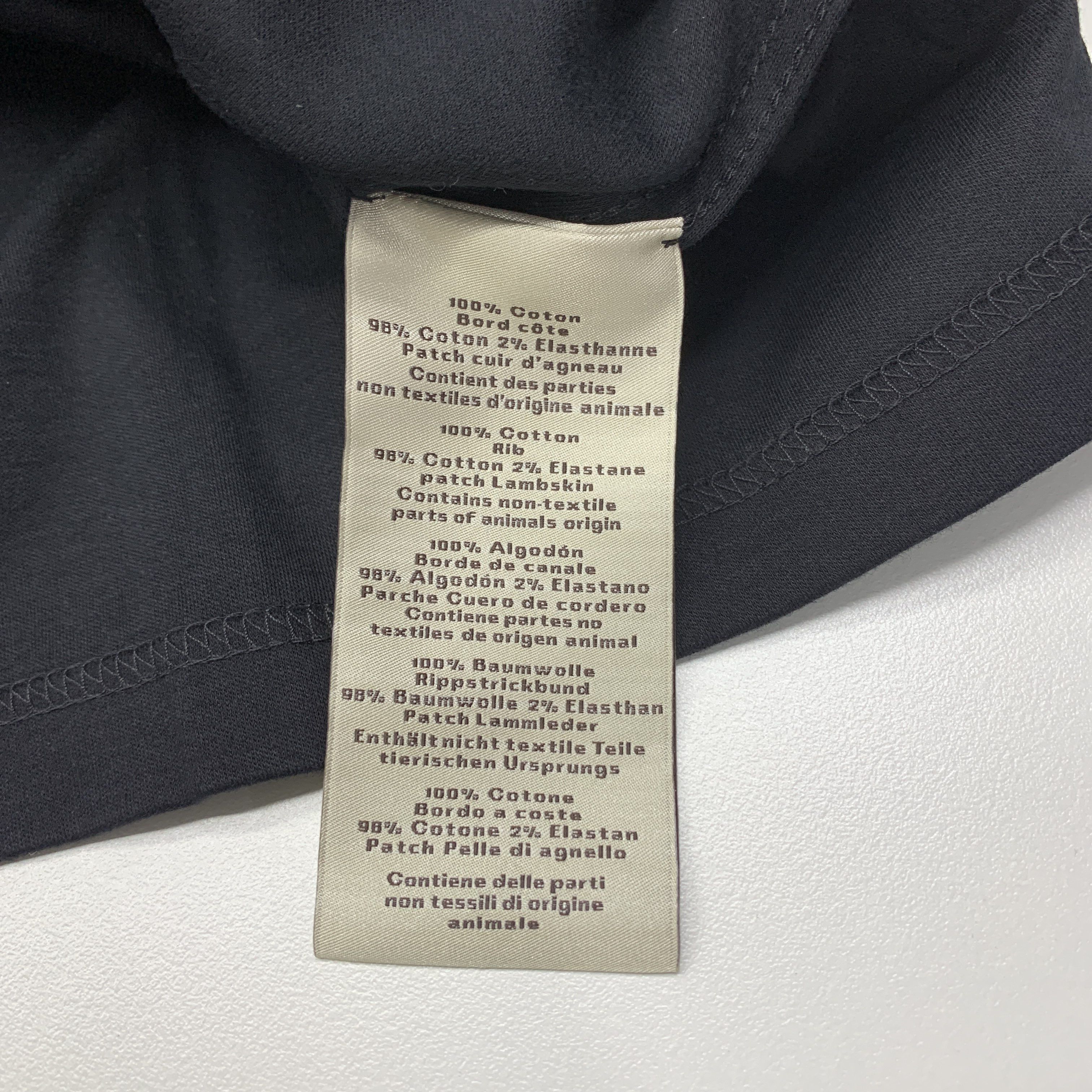 Hermes Hermès Leather Patch T-Shirt XXL Size US XXL / EU 58 / 5 - 4 Thumbnail