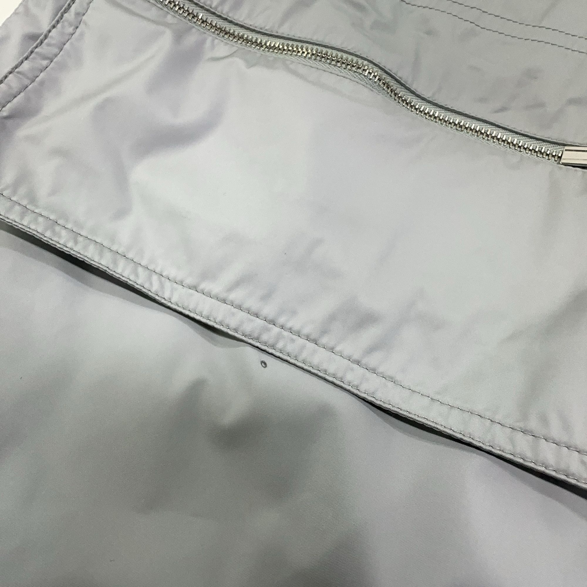 Hermes Hermes Hooded Light Jacket Grey Size 50 Size US M / EU 48-50 / 2 - 5 Thumbnail