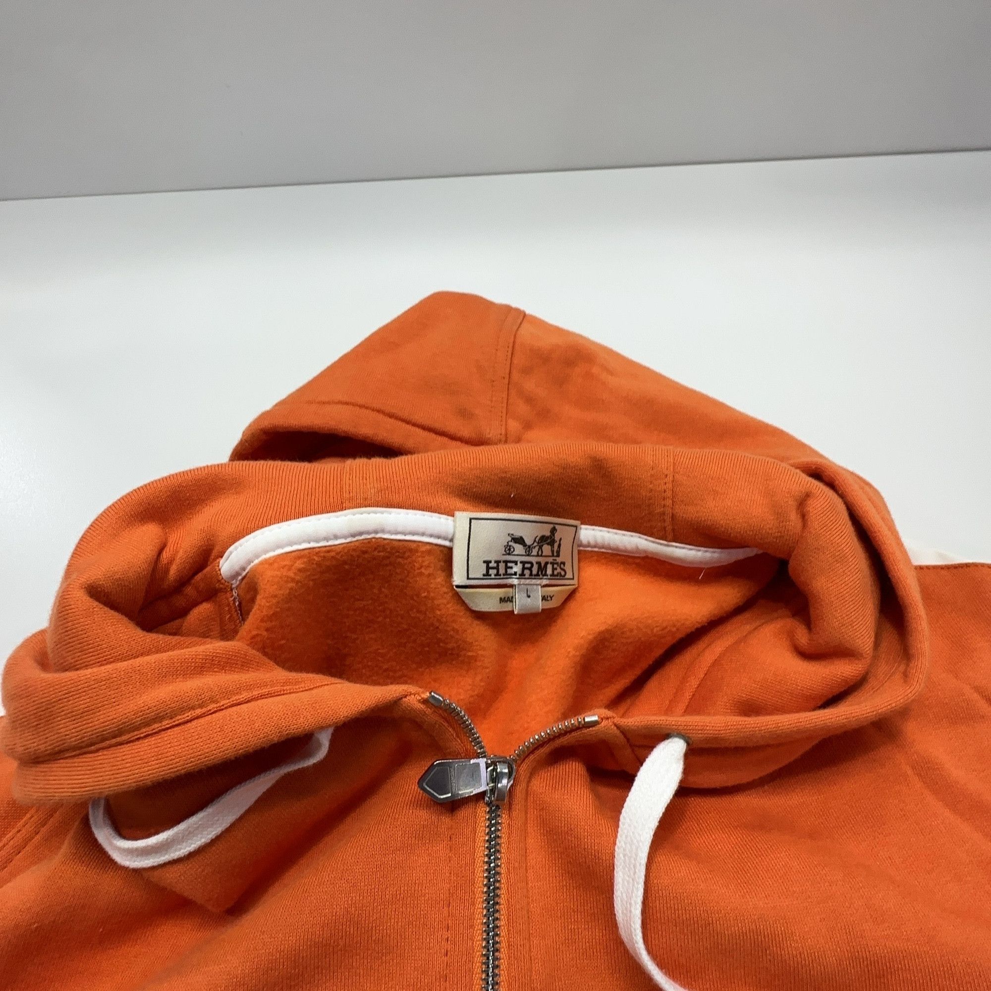 Hermes Hermès Zip Up Hoodie Size L Size US L / EU 52-54 / 3 - 6 Thumbnail