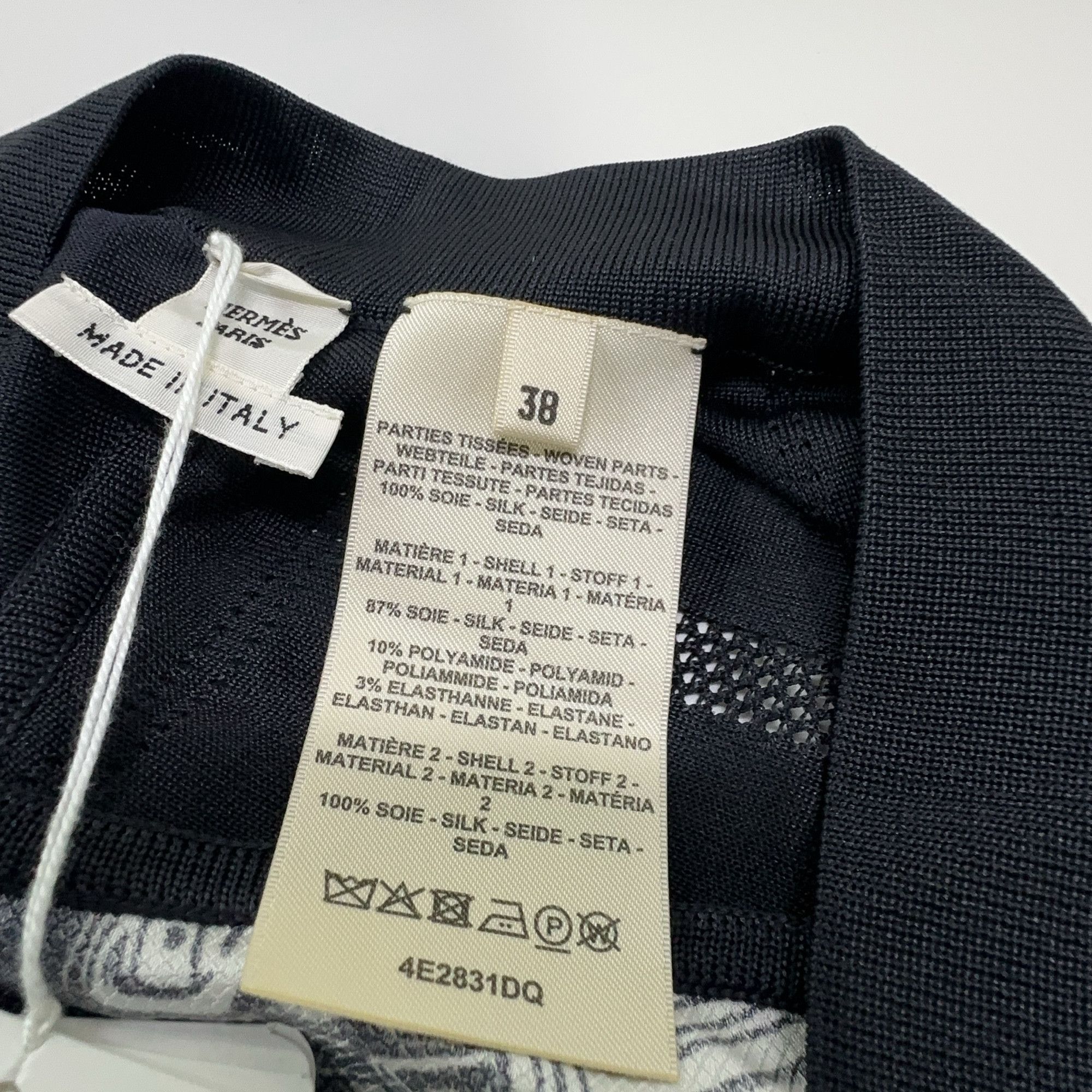 Hermes Hermes Printed Silk Cardigan Size 38 Size S / US 4 / IT 40 - 4 Thumbnail