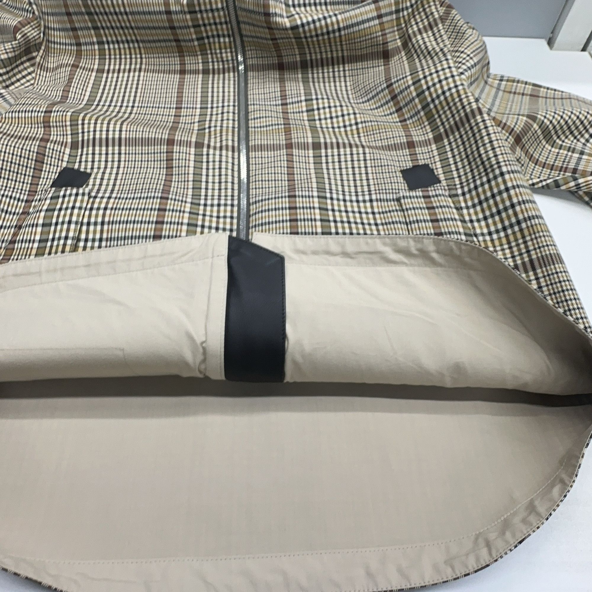 Hermes HERMES Plaid Hooded Jacket Size 46 Size US S / EU 44-46 / 1 - 8 Thumbnail