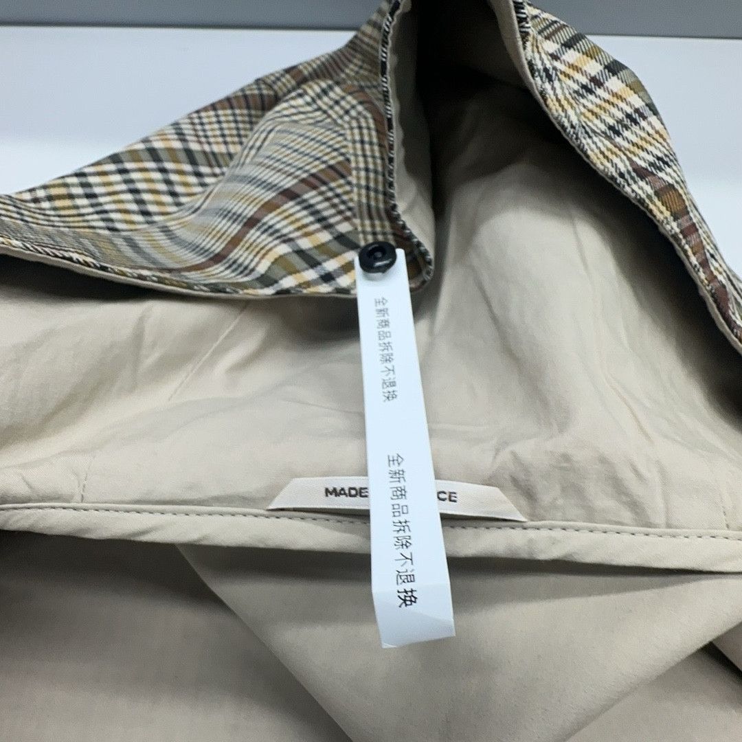 Hermes HERMES Plaid Hooded Jacket Size 46 Size US S / EU 44-46 / 1 - 4 Thumbnail