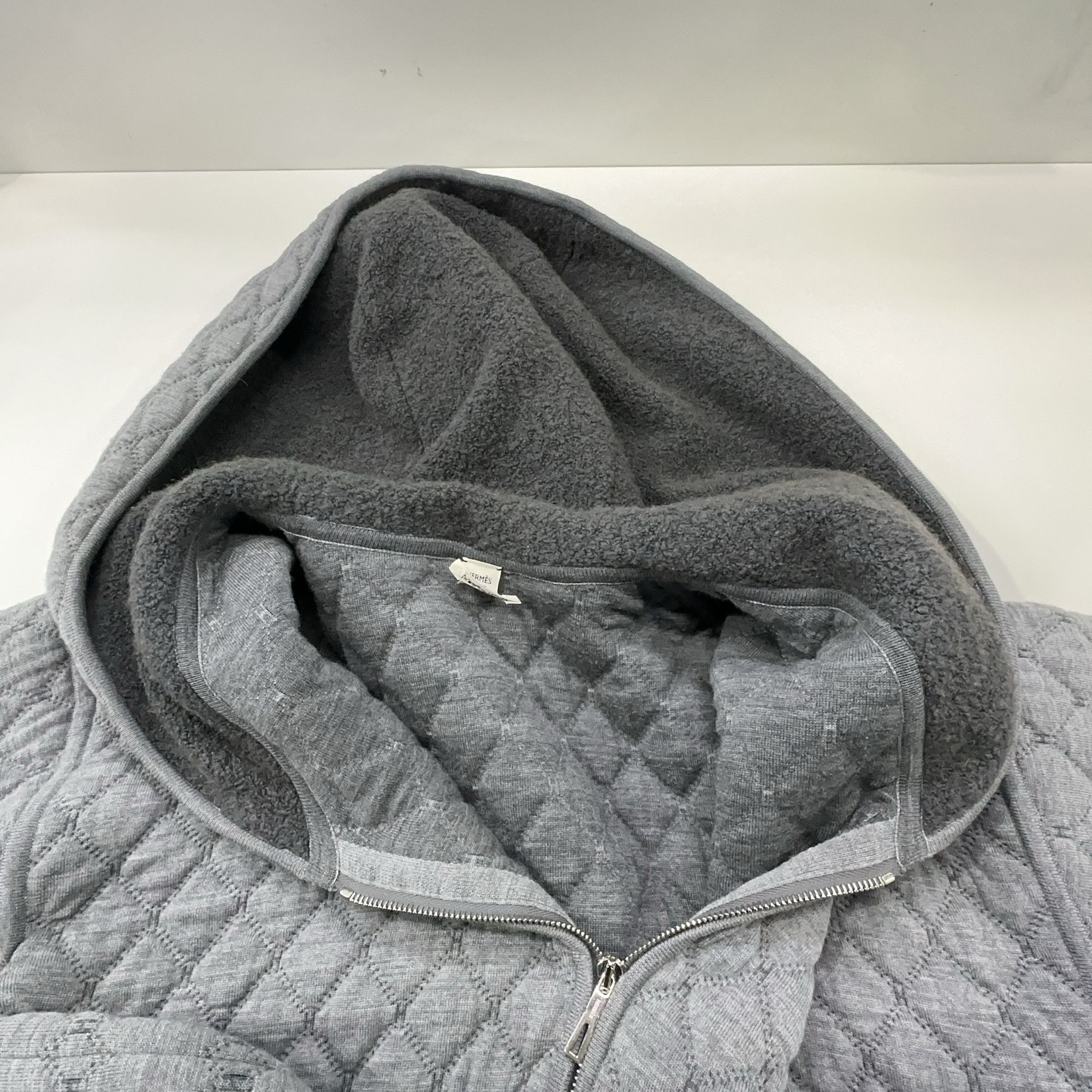 Hermes Hermès Quilted Zip Hoodie Size 36 Size XS / US 0-2 / IT 36-38 - 6 Thumbnail