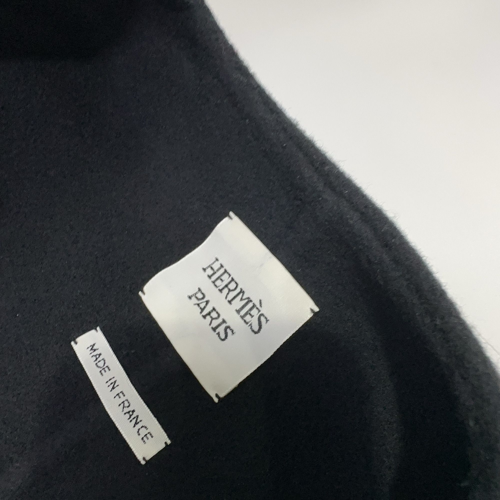 Hermes Hermès Cashmere Fringed Coat Size 36 Size XS / US 0-2 / IT 36-38 - 4 Thumbnail