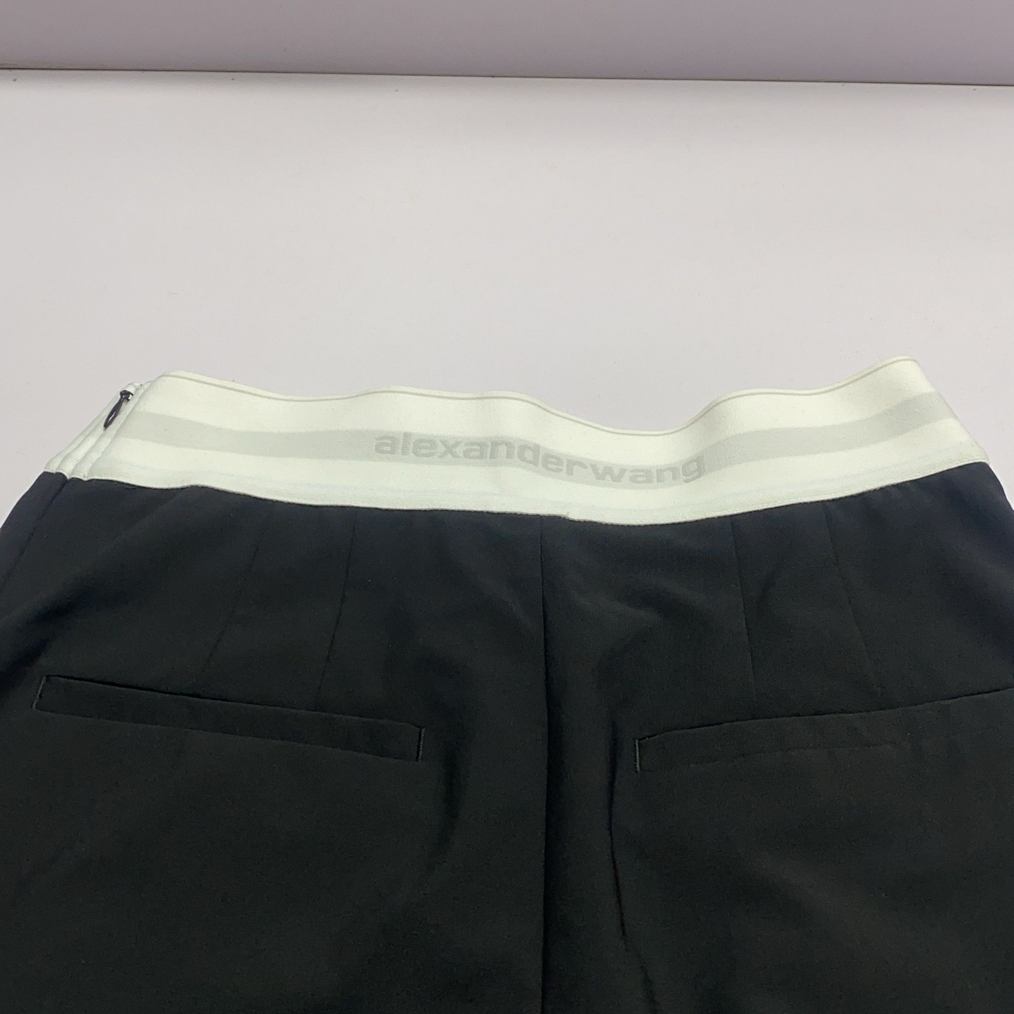 Alexander Wang Alexander Wang Logo Elastic Waist Shorts Size 2 Size 26" / US 2 / IT 38 - 7 Thumbnail