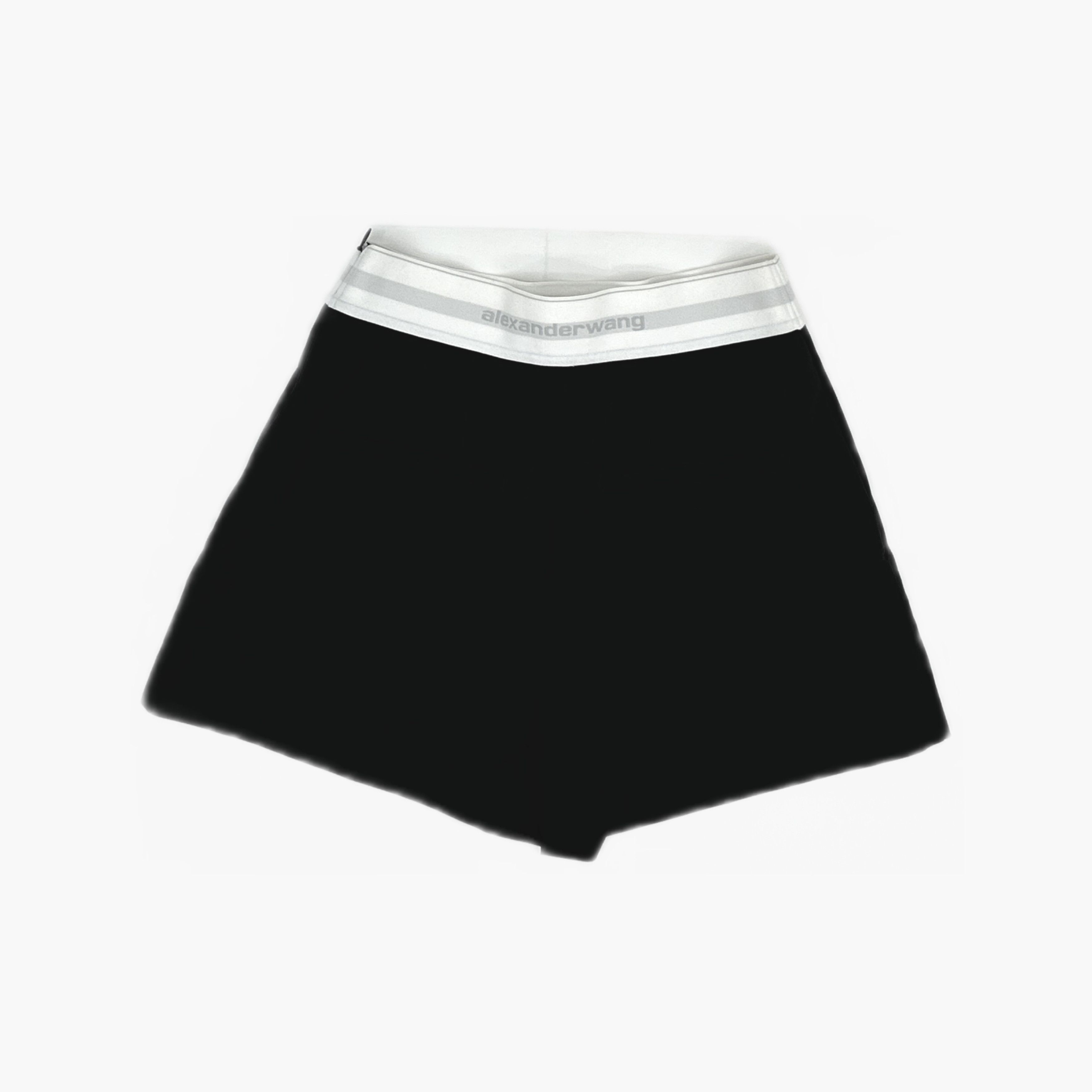 Alexander Wang Alexander Wang Logo Elastic Waist Shorts Size 2 Size 26" / US 2 / IT 38 - 2 Thumbnail