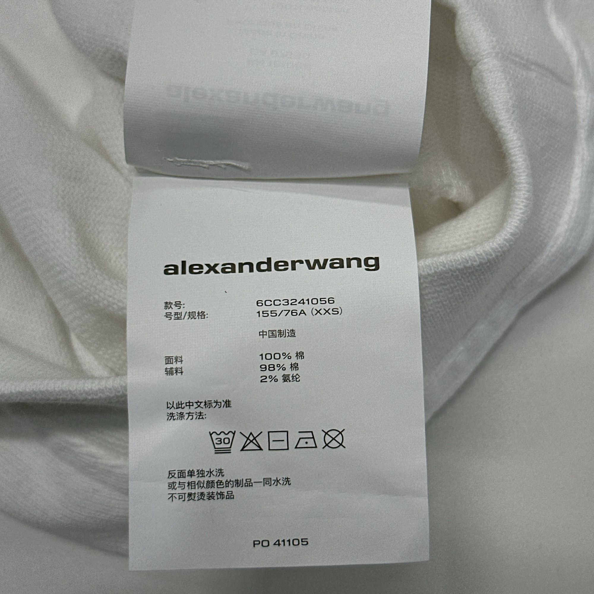 Alexander Wang Alexander Wang Logo Polo Shirt Size XXS Size US XXS / EU 40 - 4 Thumbnail