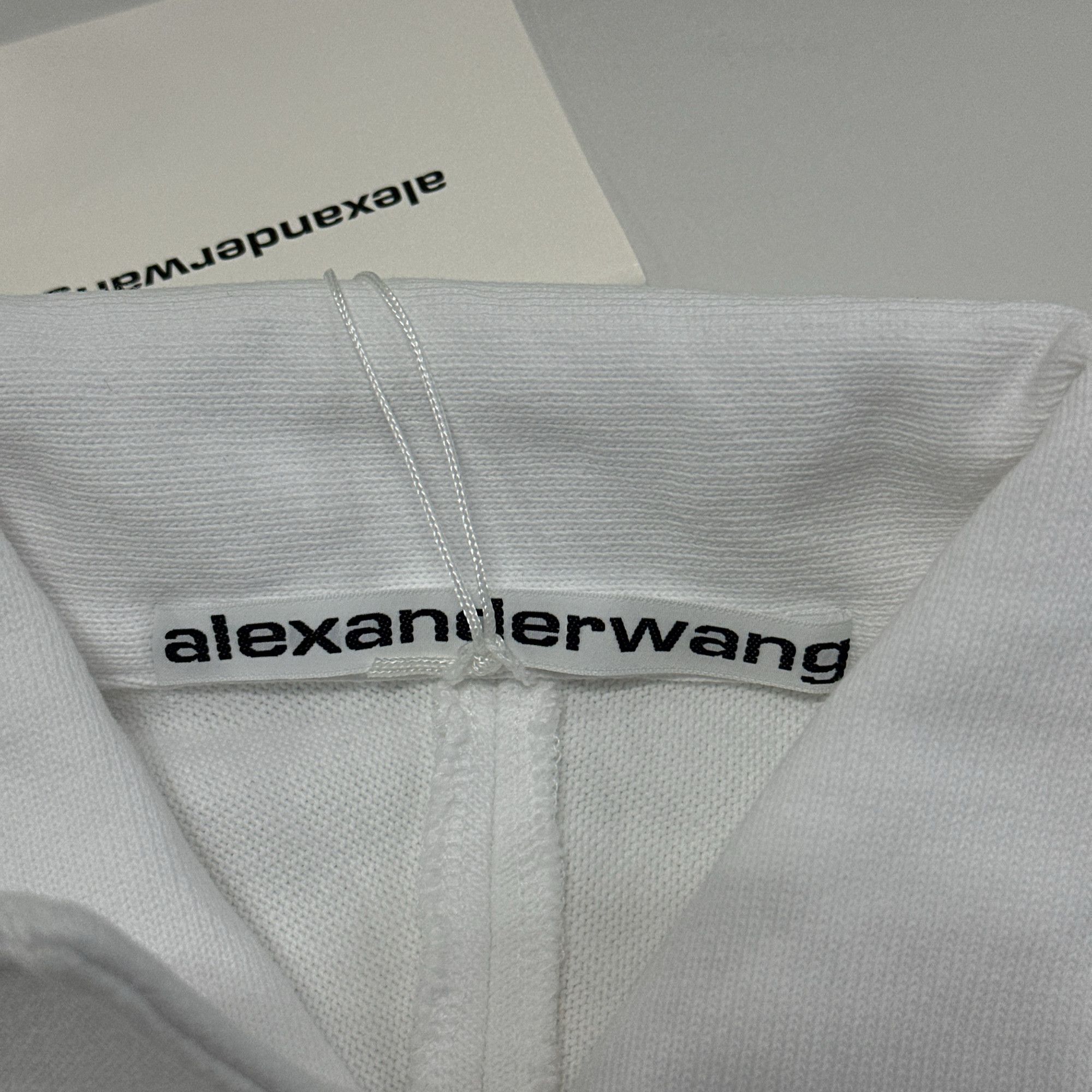Alexander Wang Alexander Wang Logo Polo Shirt Size XXS Size US XXS / EU 40 - 5 Thumbnail