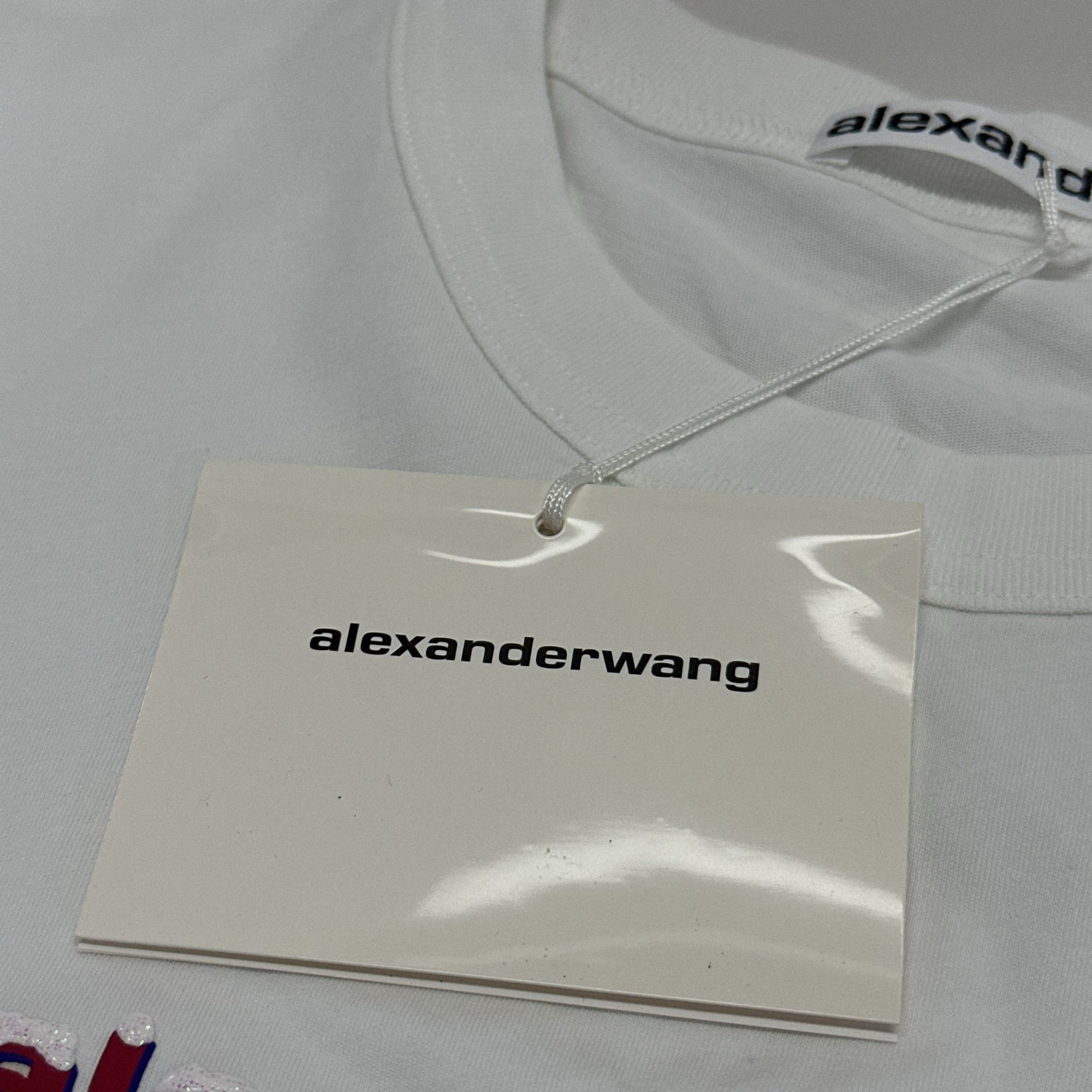 Alexander Wang Alexander Wang Logo T-Shirt Size L Size L / US 10 / IT 46 - 4 Thumbnail
