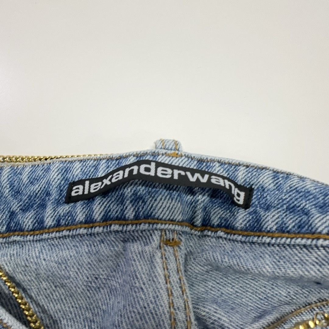 Alexander Wang Alexander Wang Chain Detail Jeans Size 24 Size 24" / US 00 / IT 34 - 5 Thumbnail