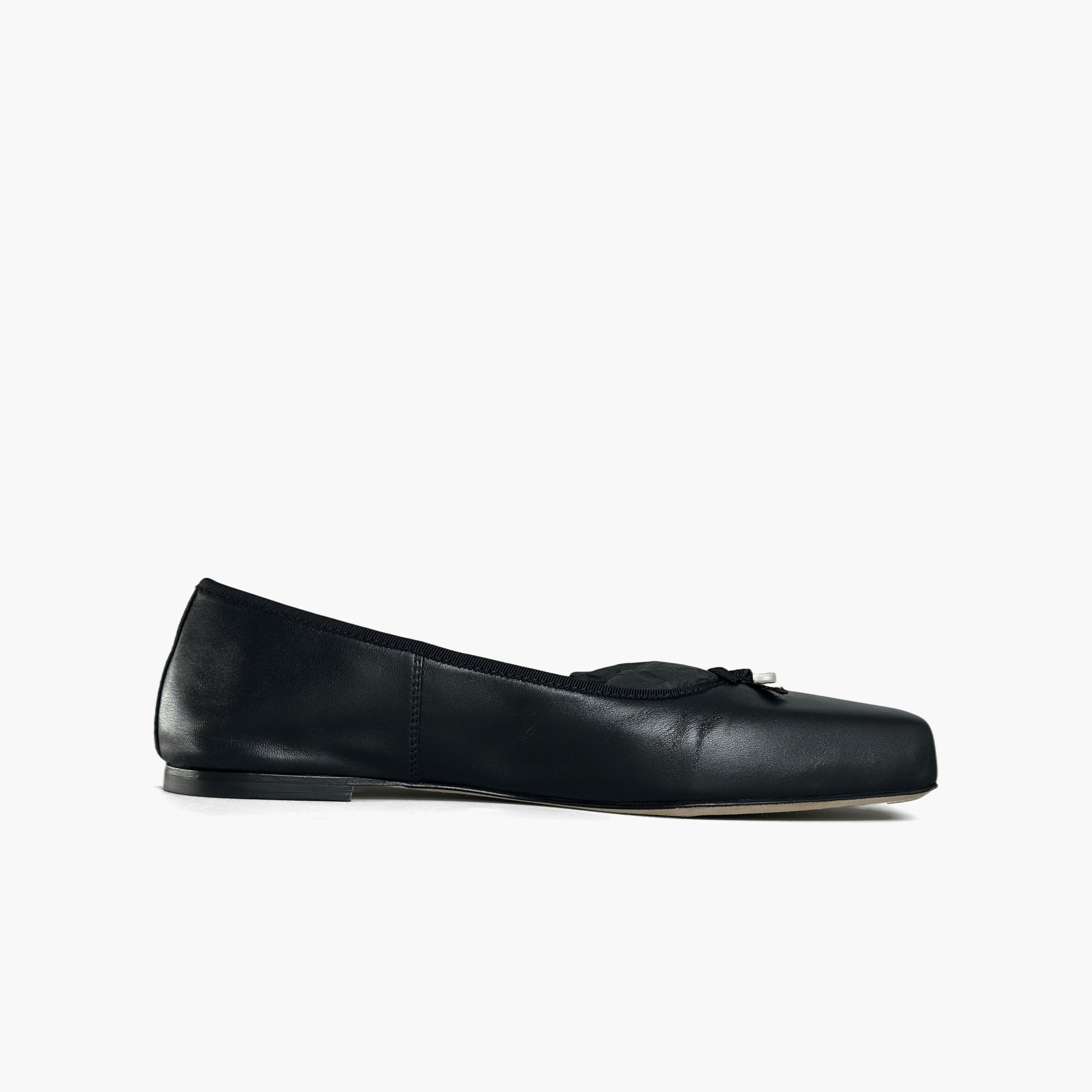 Alexander Wang Alexander Wang Logo Charm Square Toe Flats Size 37.5 Size US 7.5 / IT 37.5 - 2 Thumbnail