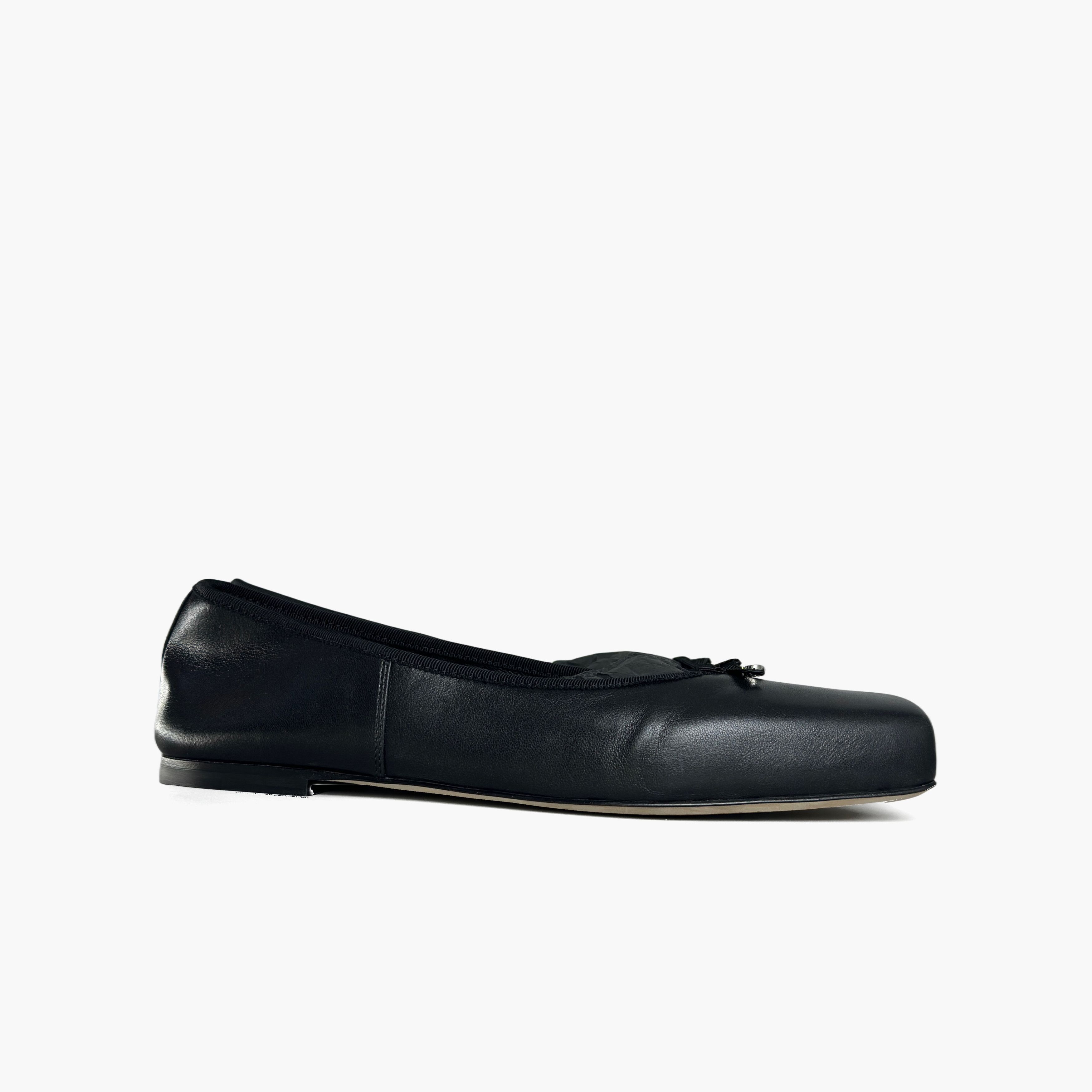 Alexander Wang Alexander Wang Logo Charm Square Toe Flats Size 37.5 Size US 7.5 / IT 37.5 - 4 Thumbnail