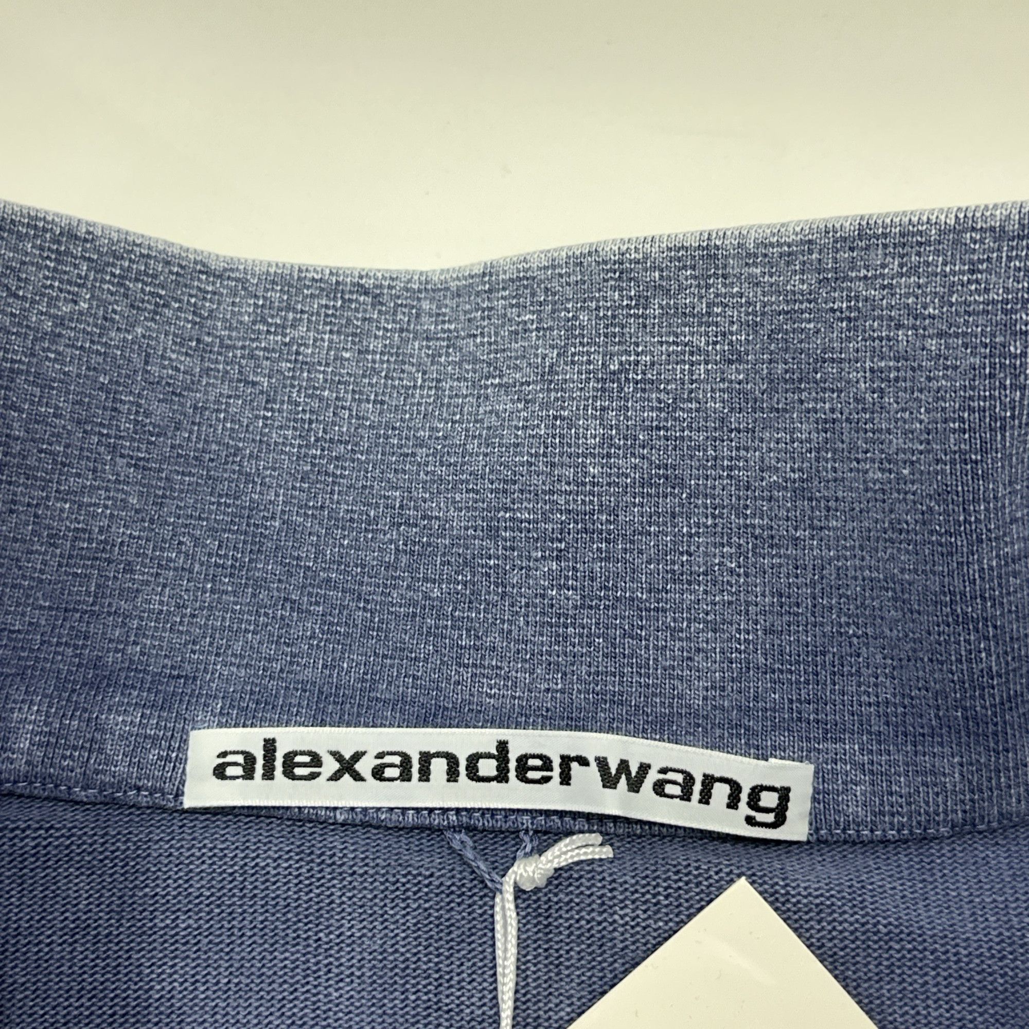 Alexander Wang Alexander Wang Embroidered Logo Half-Zip Sweatshirt Size S Size US S / EU 44-46 / 1 - 4 Thumbnail