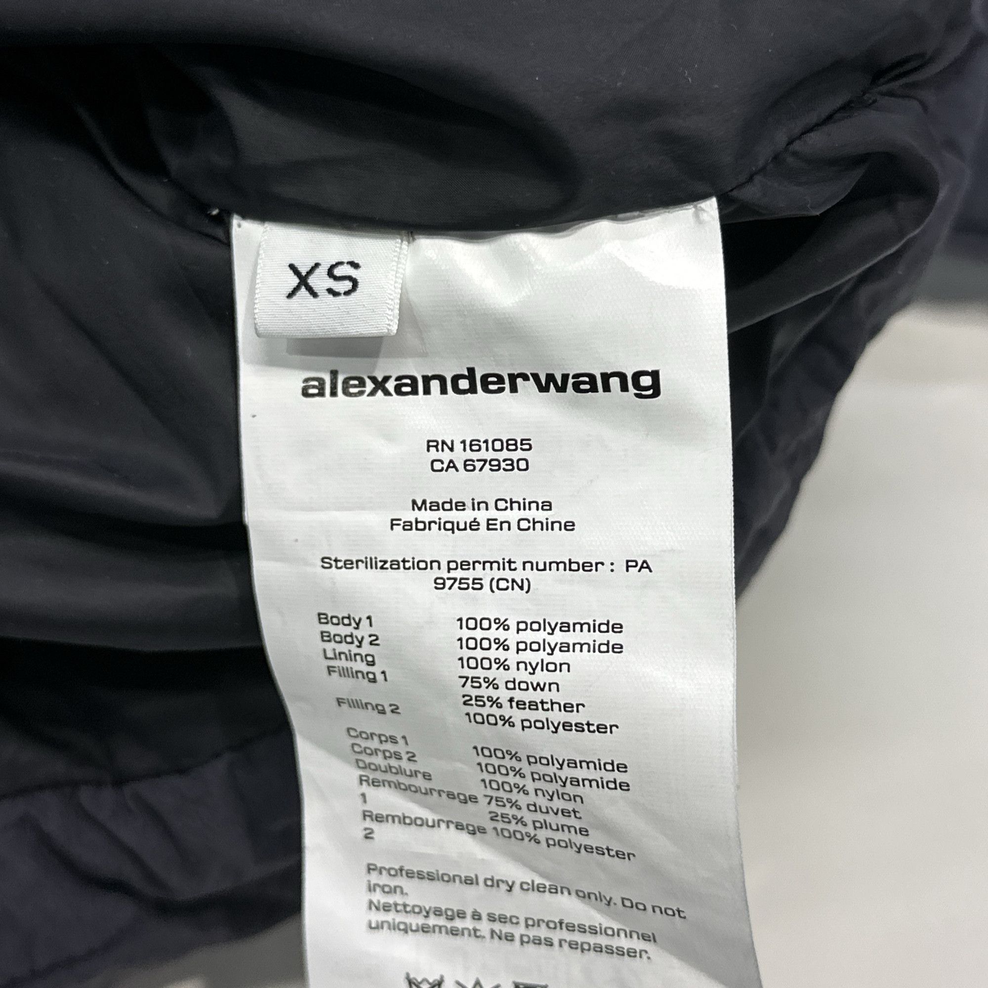 Alexander Wang Alexander Wang Down Jacket Size XS Size XS / US 0-2 / IT 36-38 - 4 Thumbnail