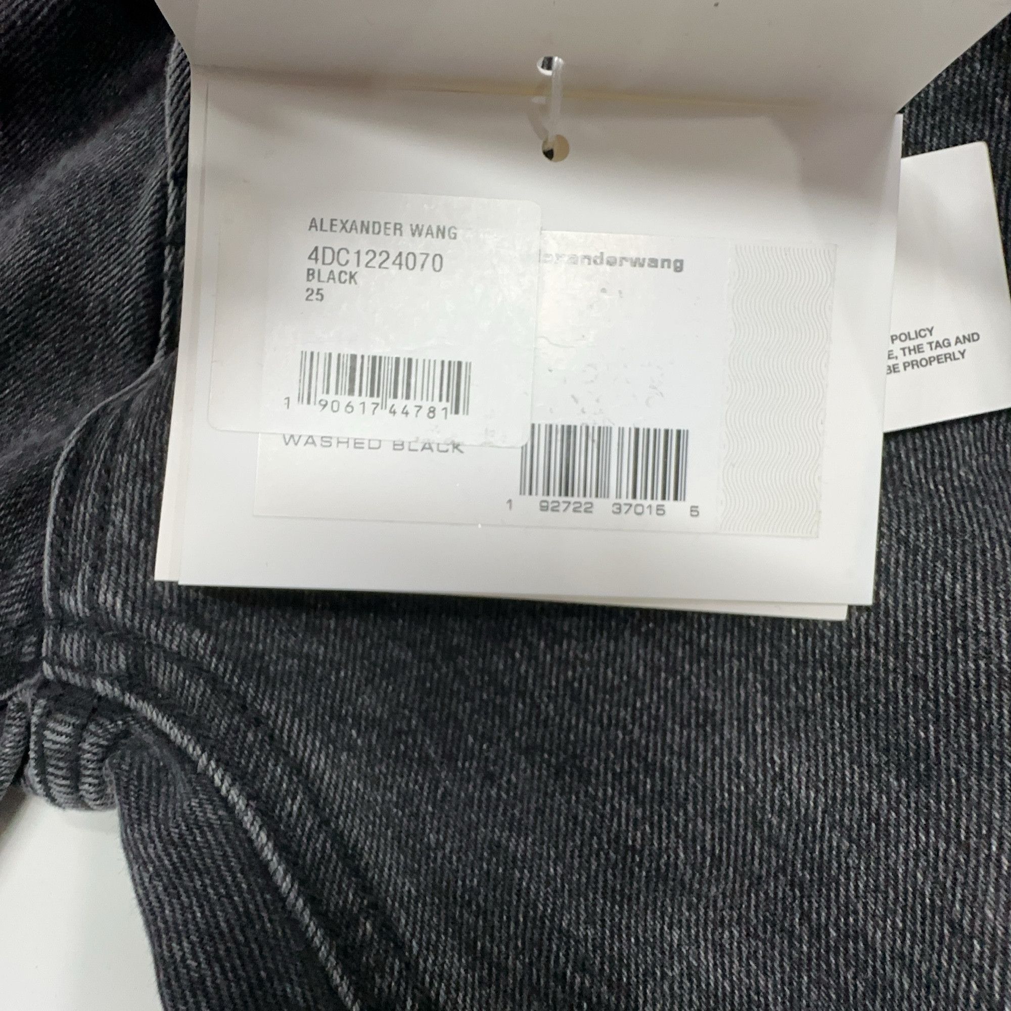 Alexander Wang Alexander Wang Double Waistband Jeans Size 25 Size 25" / US 0 / IT 36 - 5 Thumbnail