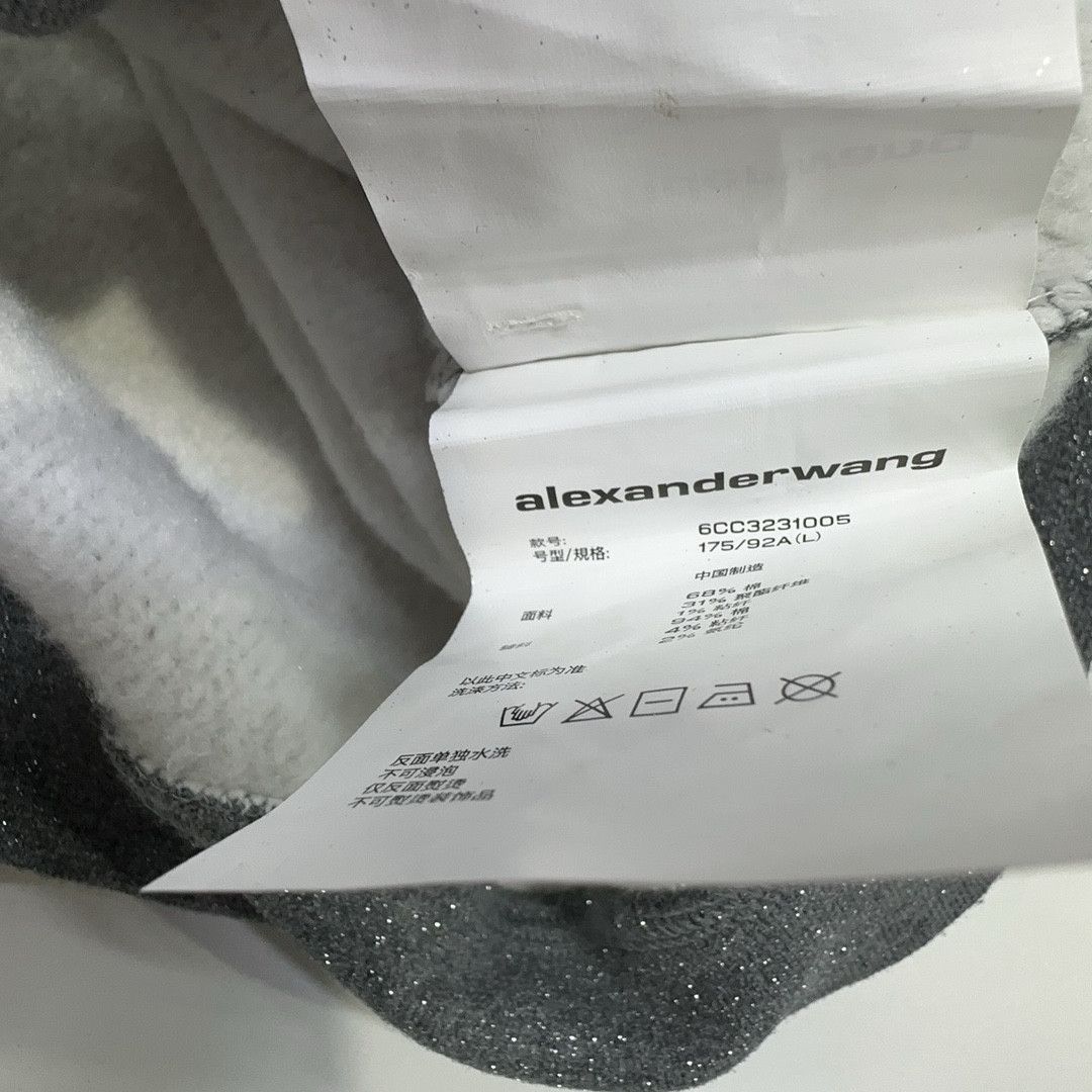 Alexander Wang Alexander Wang Shimmer Crewneck Sweatshirt Size L Size US L / EU 52-54 / 3 - 6 Thumbnail