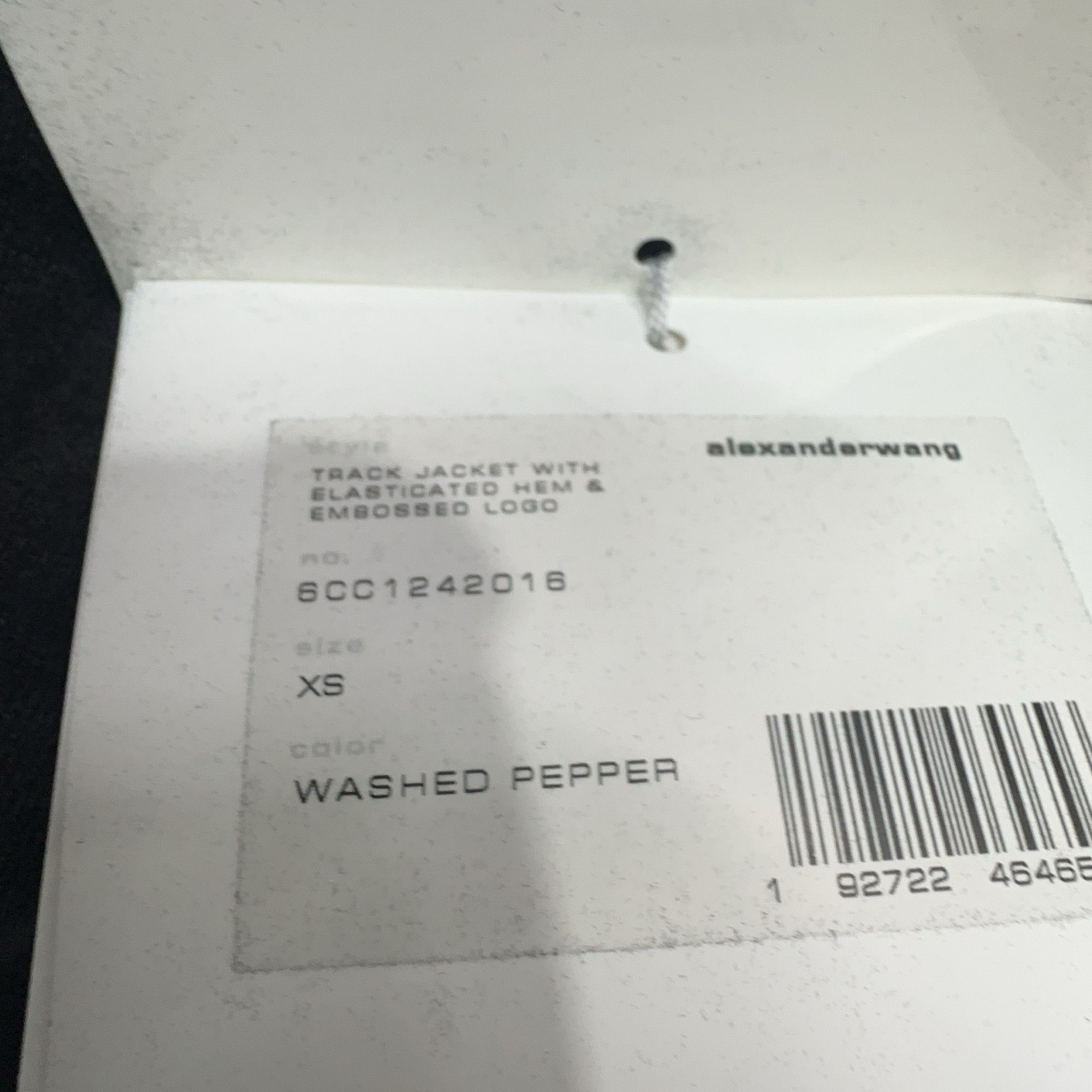 Alexander Wang Alexander Wang Washed Pepper Track Jacket Size XS Size XS / US 0-2 / IT 36-38 - 5 Thumbnail