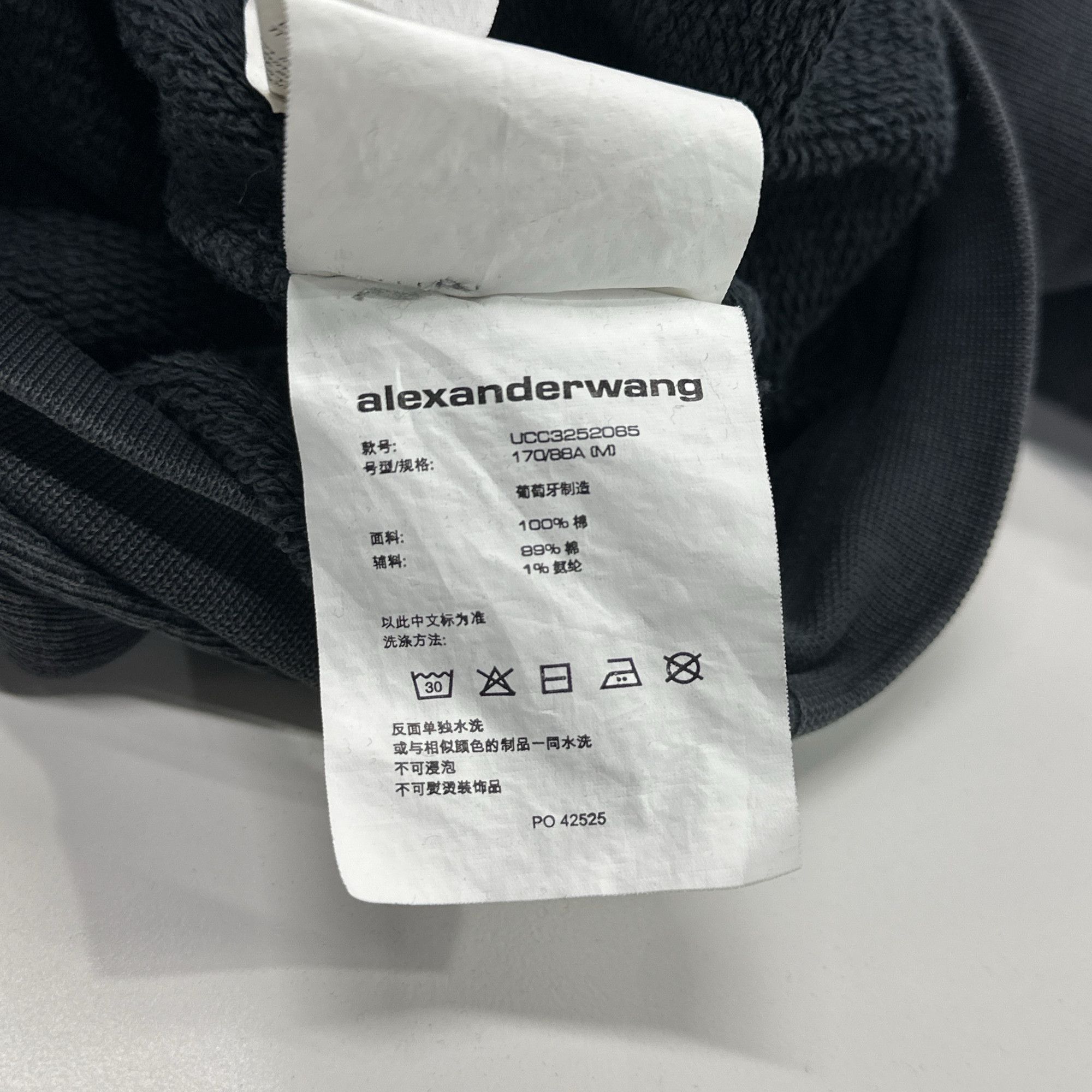 Alexander Wang Alexander Wang Logo Zip Hoodie Size M Size US M / EU 48-50 / 2 - 3 Thumbnail