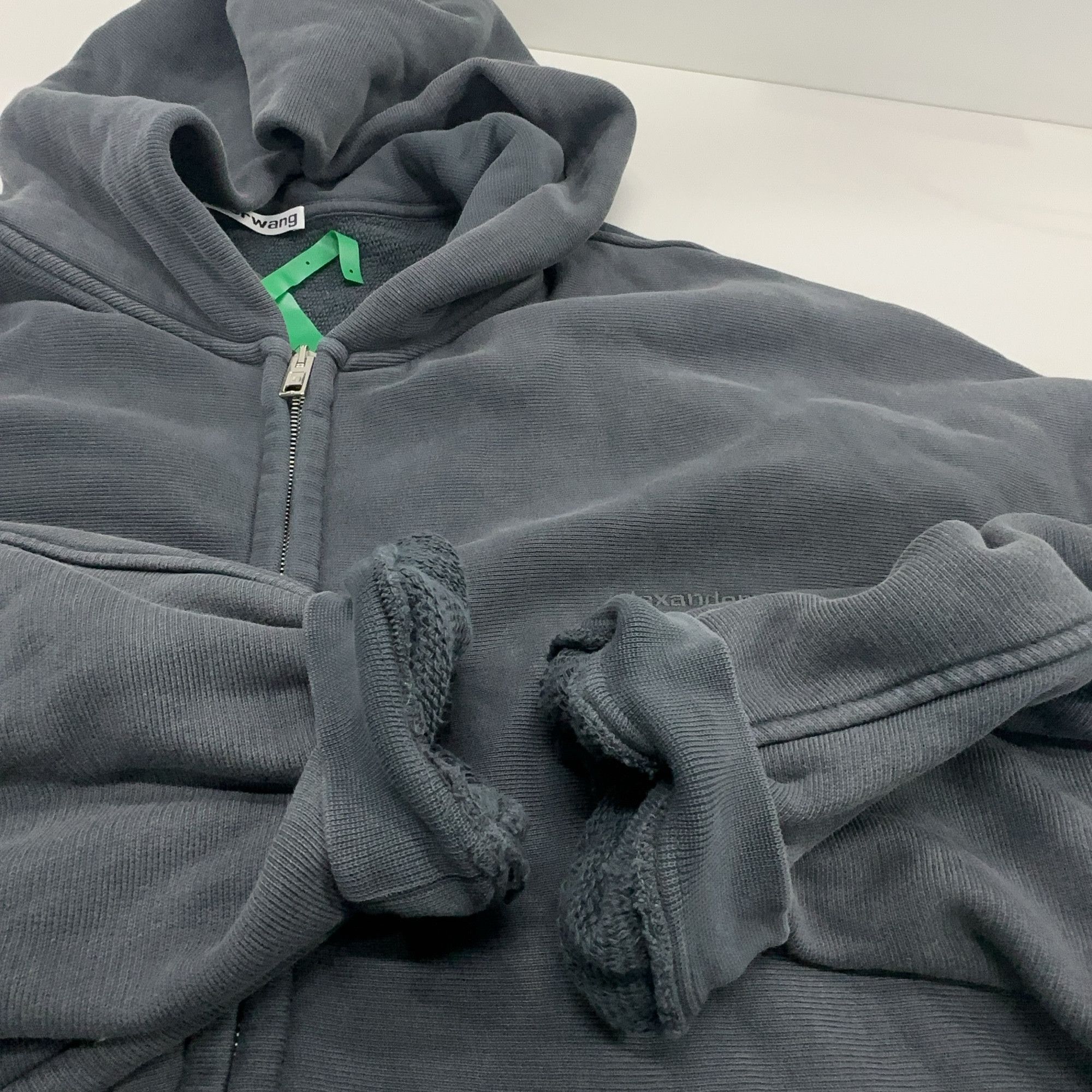 Alexander Wang Alexander Wang Logo Zip Hoodie Size M Size US M / EU 48-50 / 2 - 7 Thumbnail
