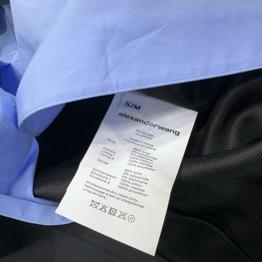 Alexander Wang Alexander Wang Layered Collar Wool Blazer Size S/M Size S / US 4 / IT 40 - 5 Thumbnail
