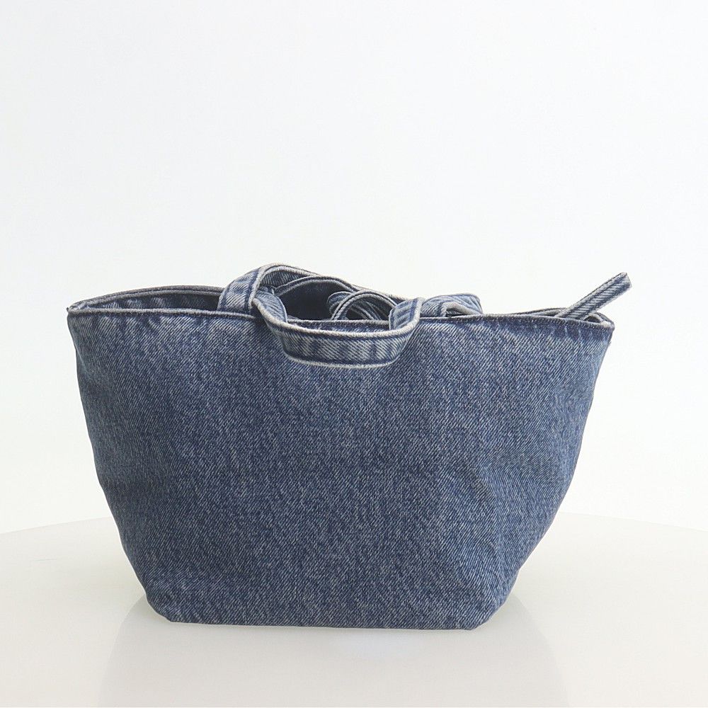 Alexander Wang Alexander Wang Denim Logo Tote Bag One Size Size ONE SIZE - 3 Thumbnail