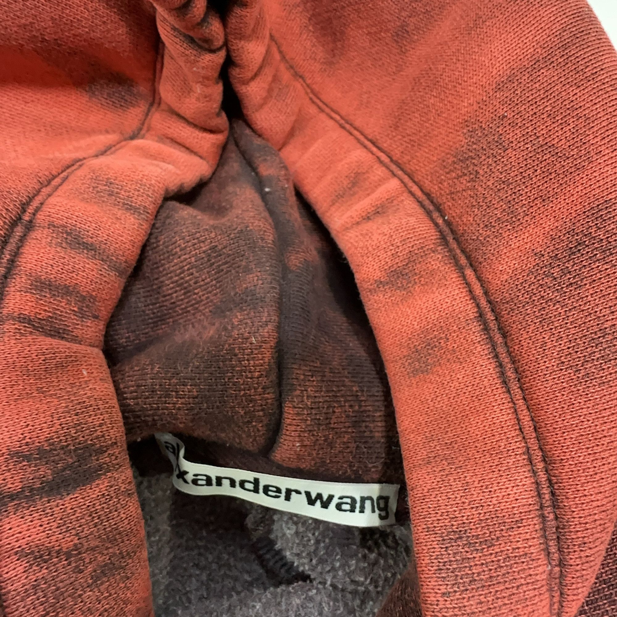 Alexander Wang Alexander Wang Acid Wash Logo Hoodie M Size US M / EU 48-50 / 2 - 3 Thumbnail