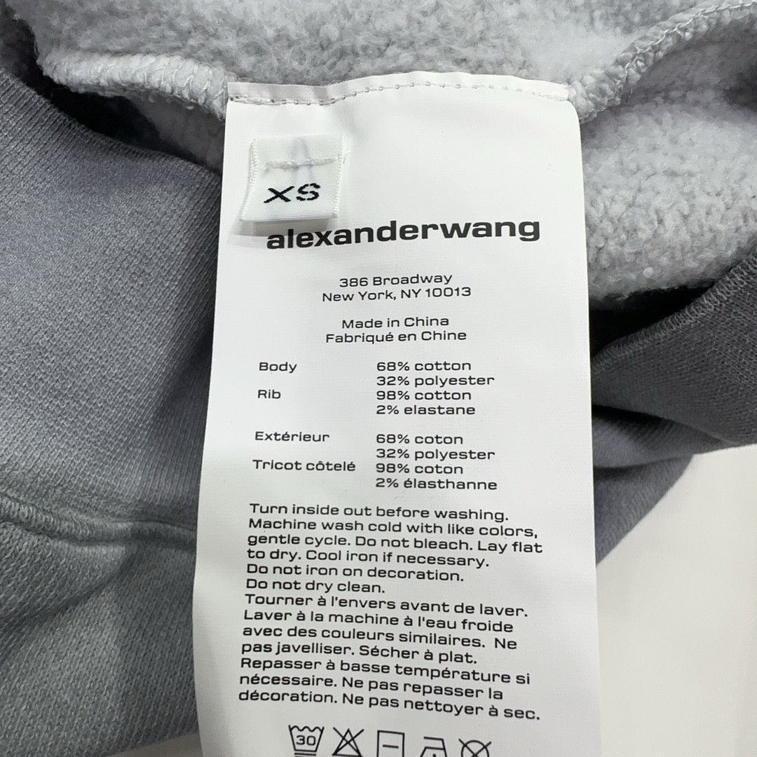 Alexander Wang Alexander Wang Multicolored Logo Hoodie Size XS Size US XS / EU 42 / 0 - 5 Thumbnail