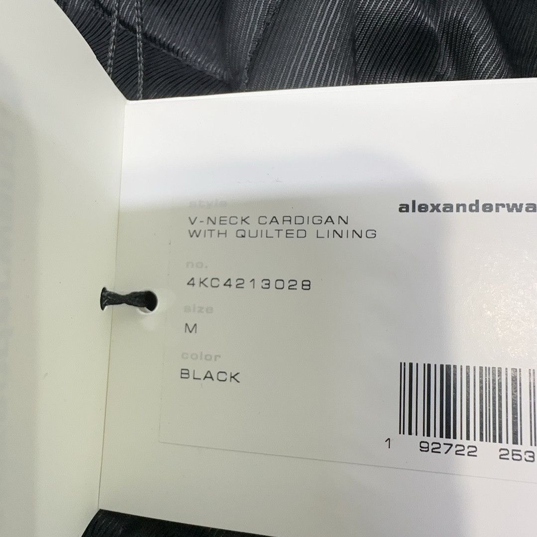 Alexander Wang Alexander Wang Quilted Lining V-Neck Cardigan Size M Size M / US 6-8 / IT 42-44 - 4 Thumbnail
