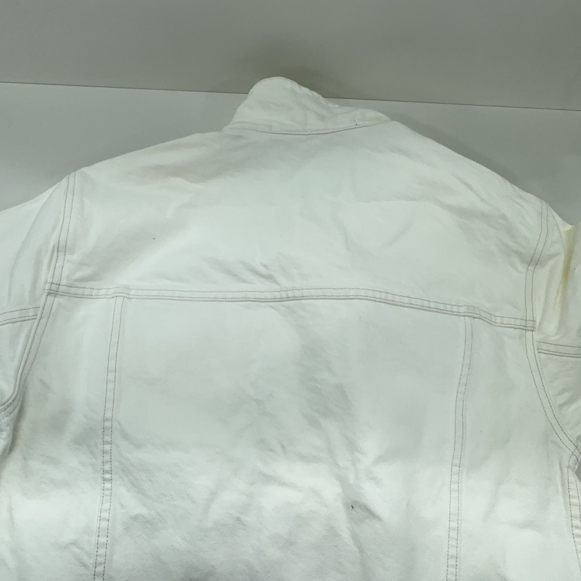 Alexander Wang Alexander Wang Logo Webbing Trucker Jacket White Size XS Size XS / US 0-2 / IT 36-38 - 13 Thumbnail