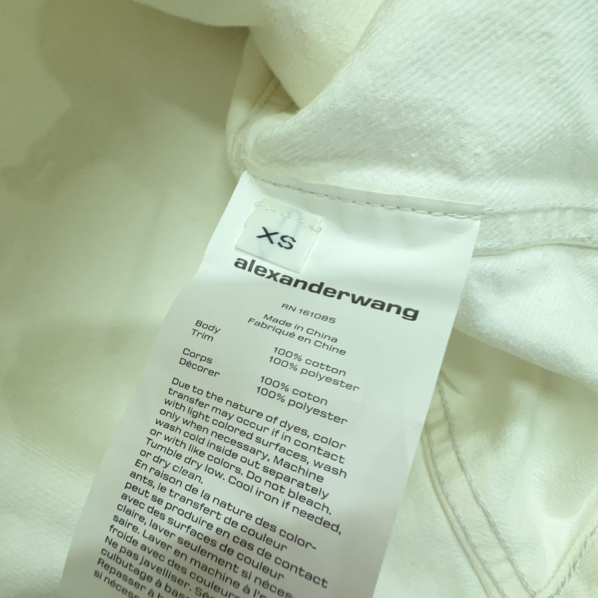Alexander Wang Alexander Wang Logo Webbing Trucker Jacket White Size XS Size XS / US 0-2 / IT 36-38 - 5 Thumbnail