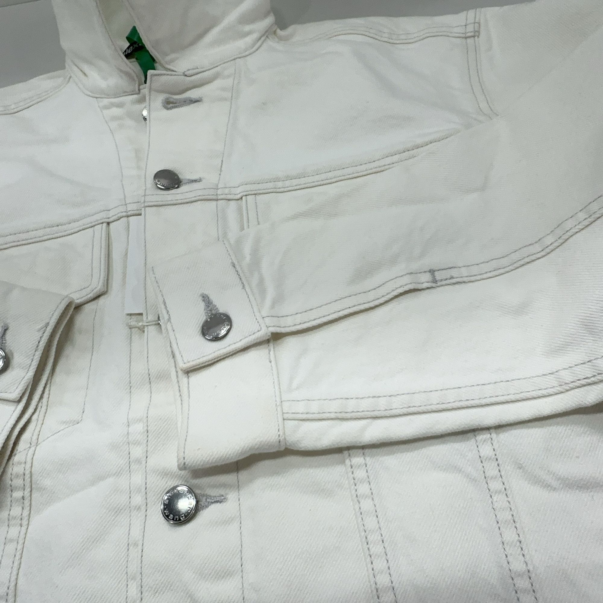 Alexander Wang Alexander Wang Logo Webbing Trucker Jacket White Size XS Size XS / US 0-2 / IT 36-38 - 12 Thumbnail
