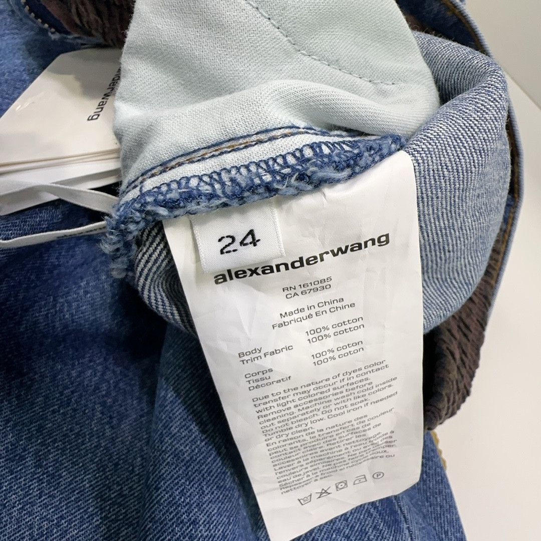 Alexander Wang Alexander Wang Pleated Jeans Size 24 Size 24" / US 00 / IT 34 - 3 Thumbnail