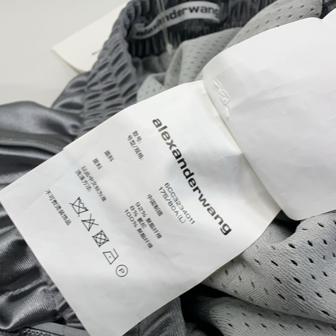 Alexander Wang Alexander Wang Embossed Logo Track Pants Gray Size L Size US 34 / EU 50 - 4 Thumbnail