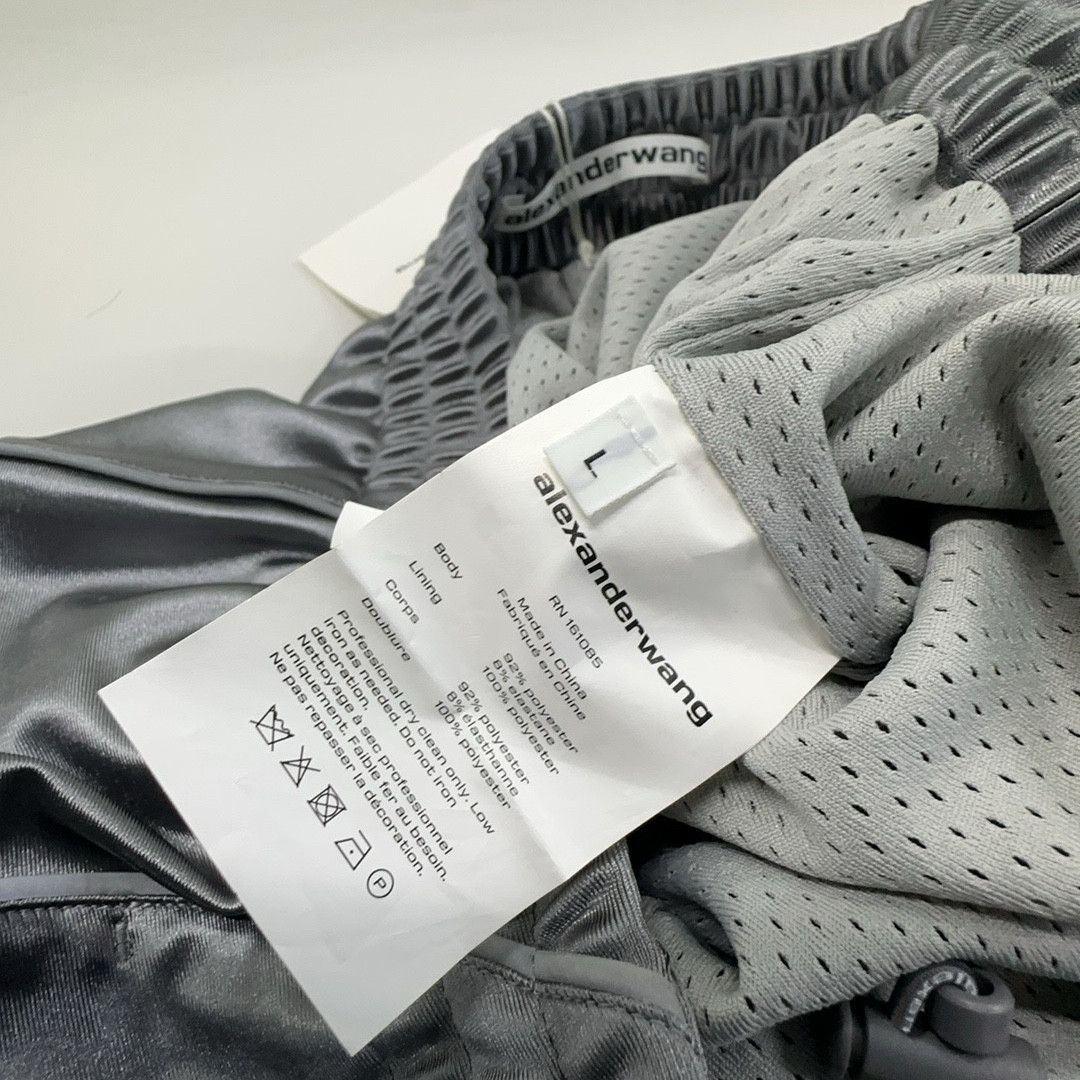Alexander Wang Alexander Wang Embossed Logo Track Pants Gray Size L Size US 34 / EU 50 - 3 Thumbnail