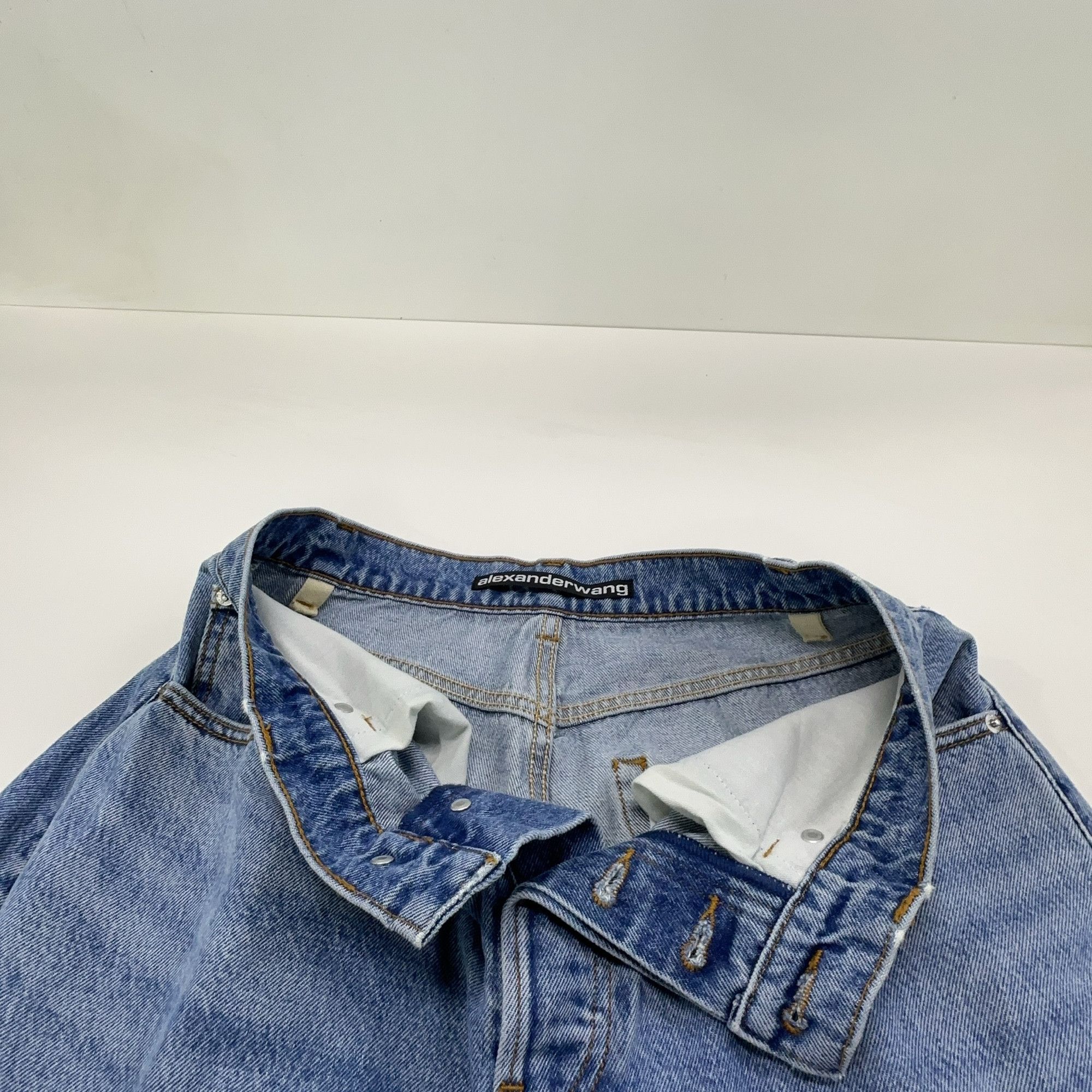 Alexander Wang Alexander Wang Rhinestone Logo Jeans Size 25 Size 25" / US 0 / IT 36 - 6 Thumbnail