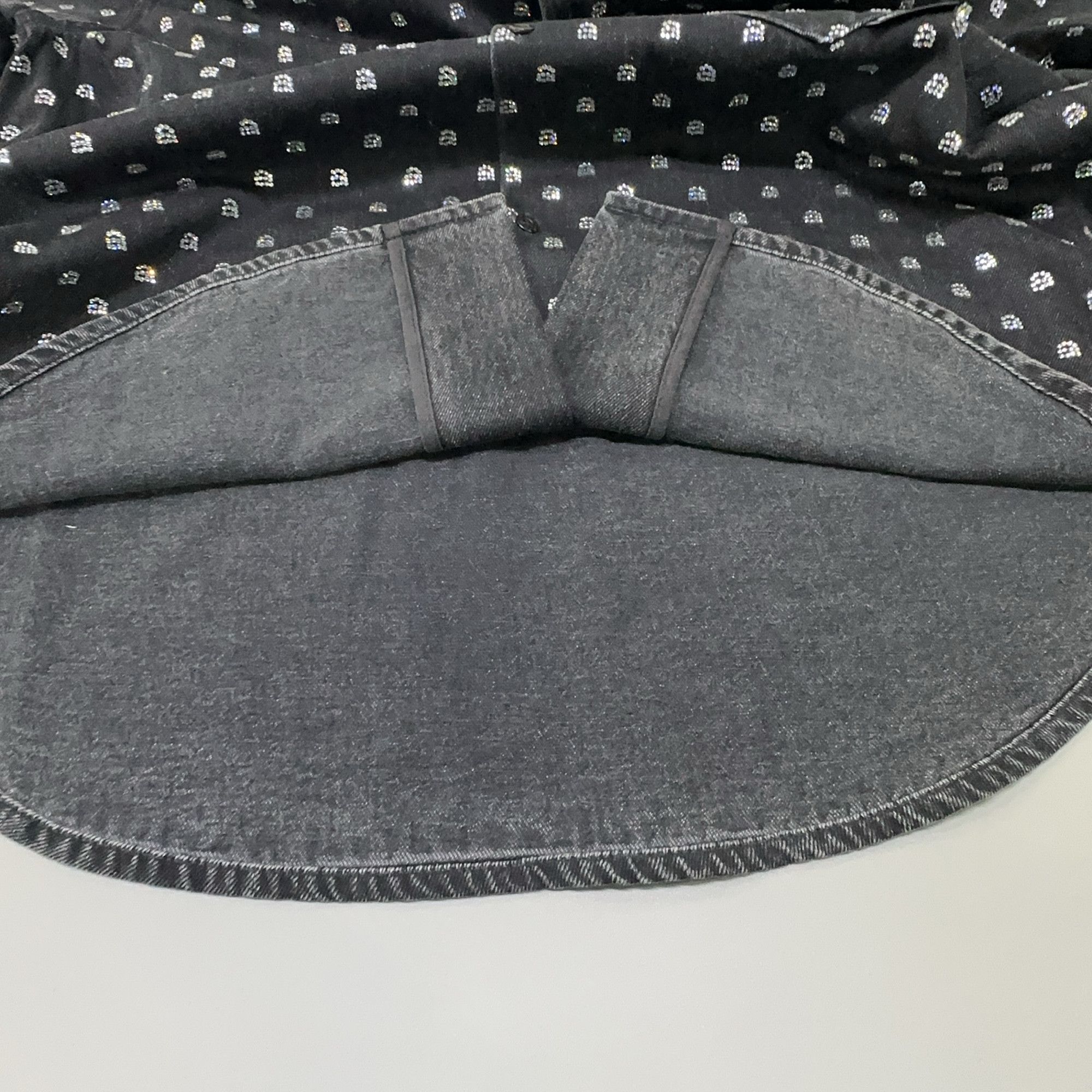 Alexander Wang Alexander Wang Crystal Polka Dot Denim Jacket Size S Size S / US 4 / IT 40 - 10 Thumbnail